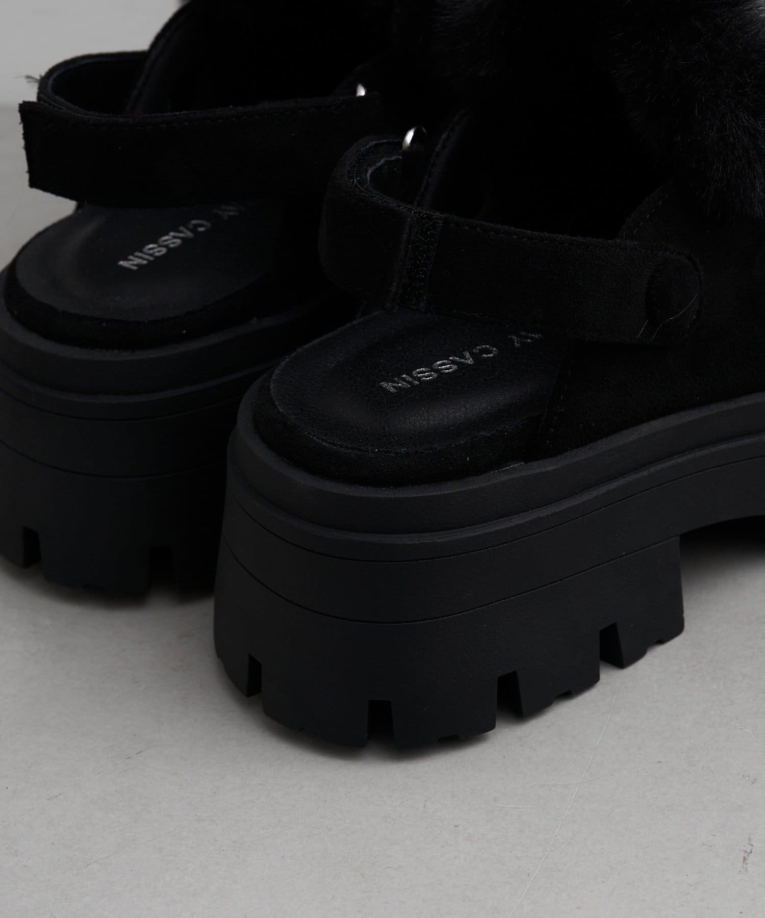 RAY CASSIN(レイカズン) ムートンスリッポン