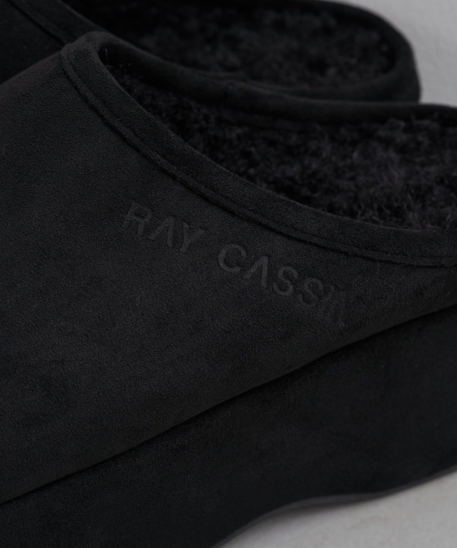 RAY CASSIN(レイカズン) 厚底ムートンスリッポン