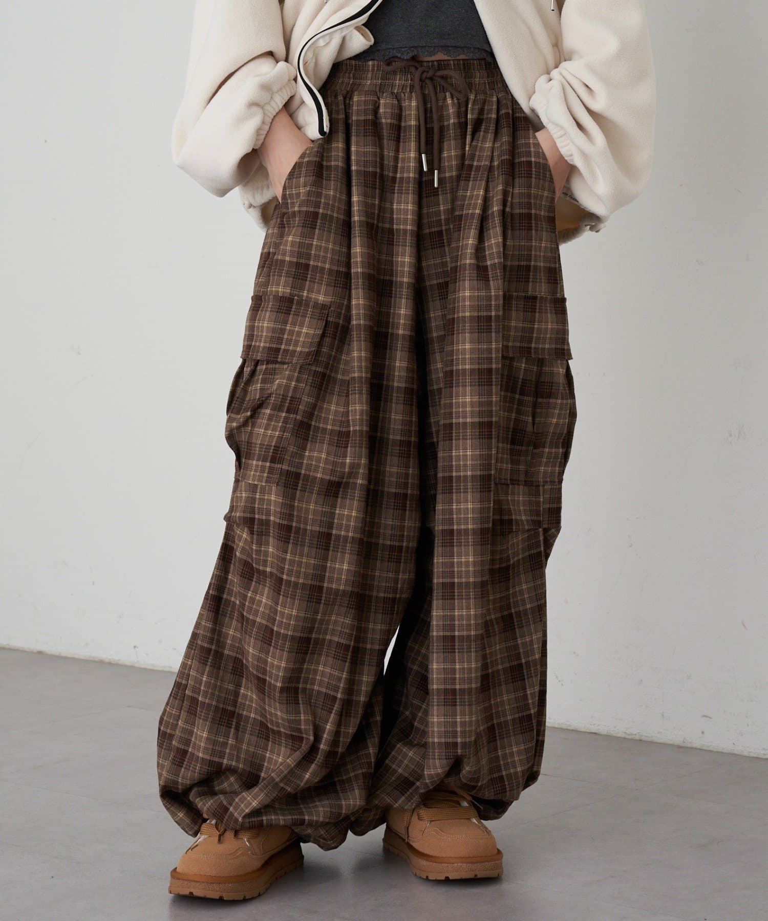 RAY CASSIN(レイカズン) バレルカーゴパンツ