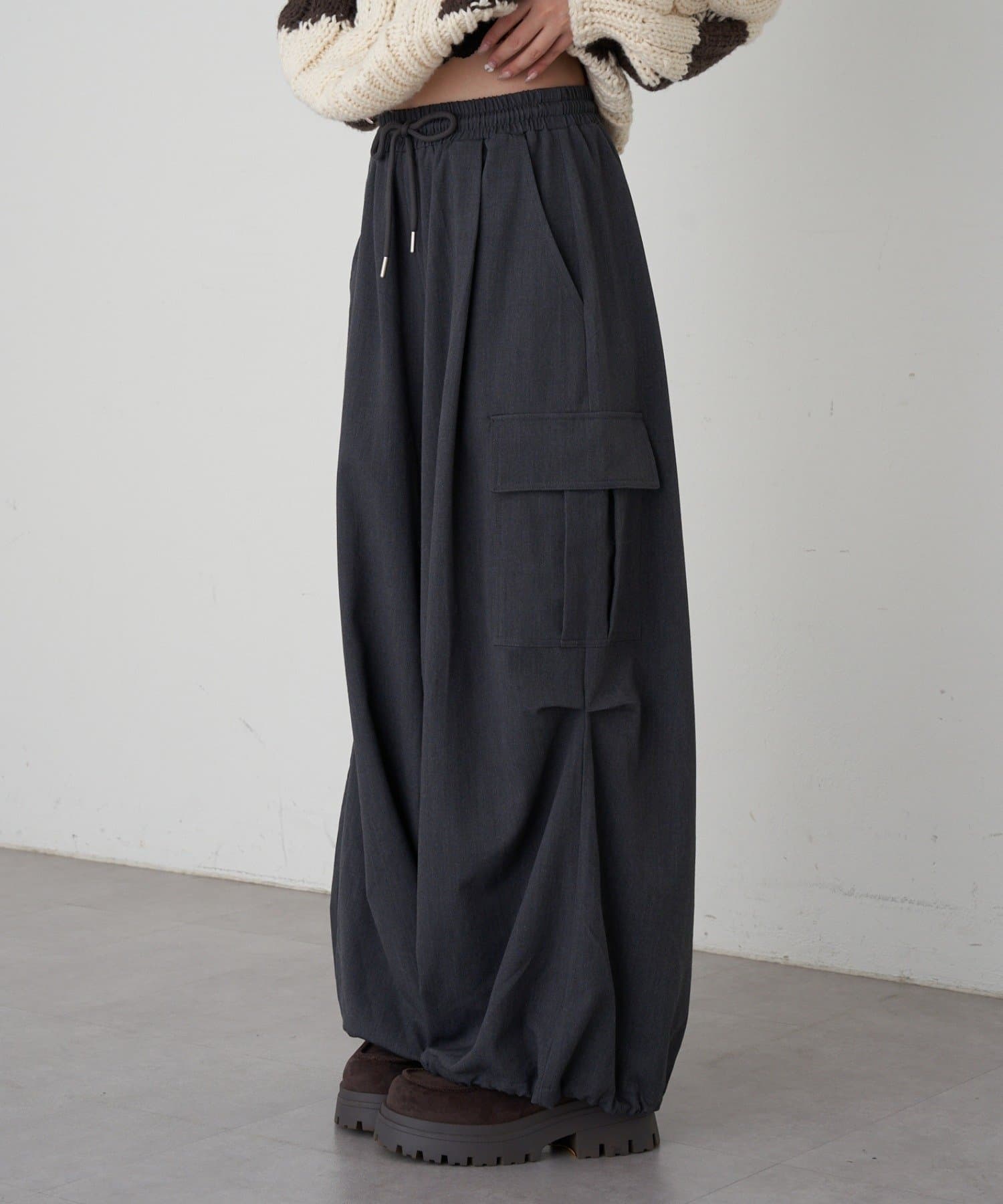 RAY CASSIN(レイカズン) バレルカーゴパンツ