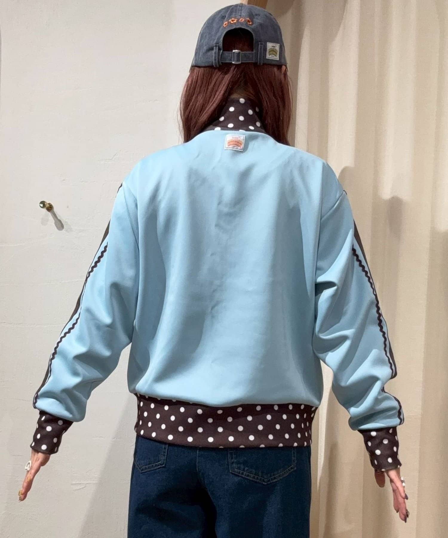 CIAOPANIC TYPY(チャオパニックティピー) ◇12/24＆25限定予約◇【momoコラボ】【HELLO.SANFRANCISCO/ハローサンフランシスコ】配色トラックジャケット