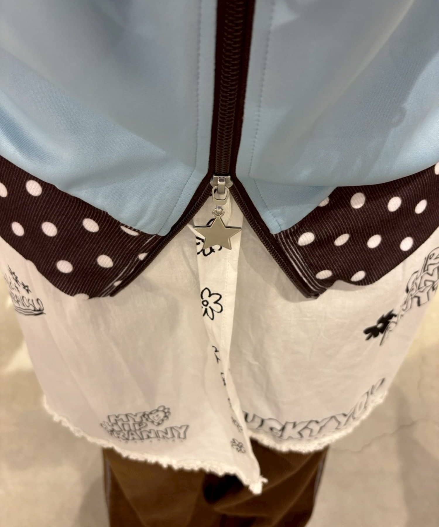 CIAOPANIC TYPY(チャオパニックティピー) ◇12/24＆25限定予約◇【momoコラボ】【HELLO.SANFRANCISCO/ハローサンフランシスコ】配色トラックジャケット