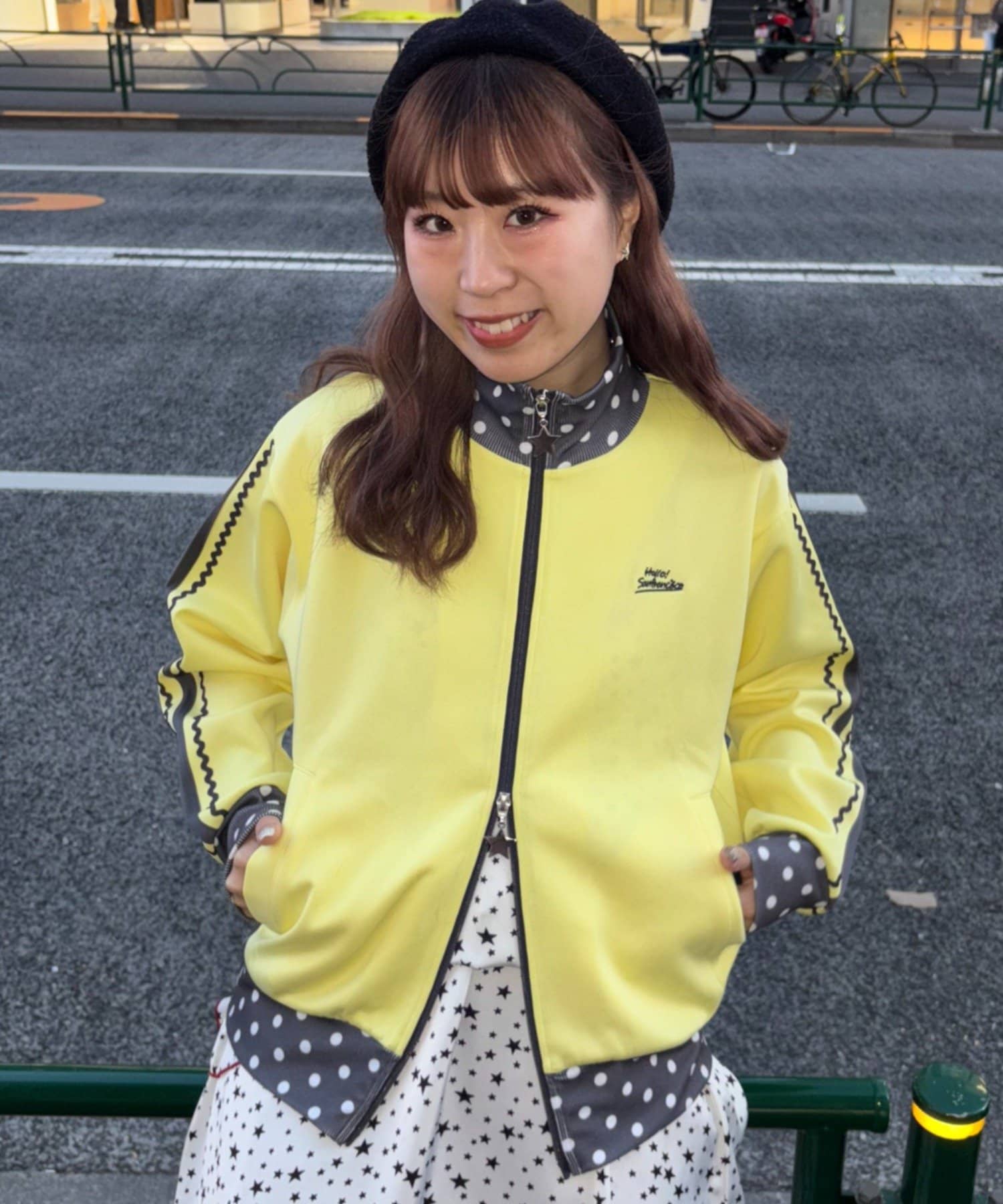 CIAOPANIC TYPY(チャオパニックティピー) ◇新色追加決定◇【momoコラボ】【HELLO.SANFRANCISCO/ハローサンフランシスコ】配色トラックジャケット