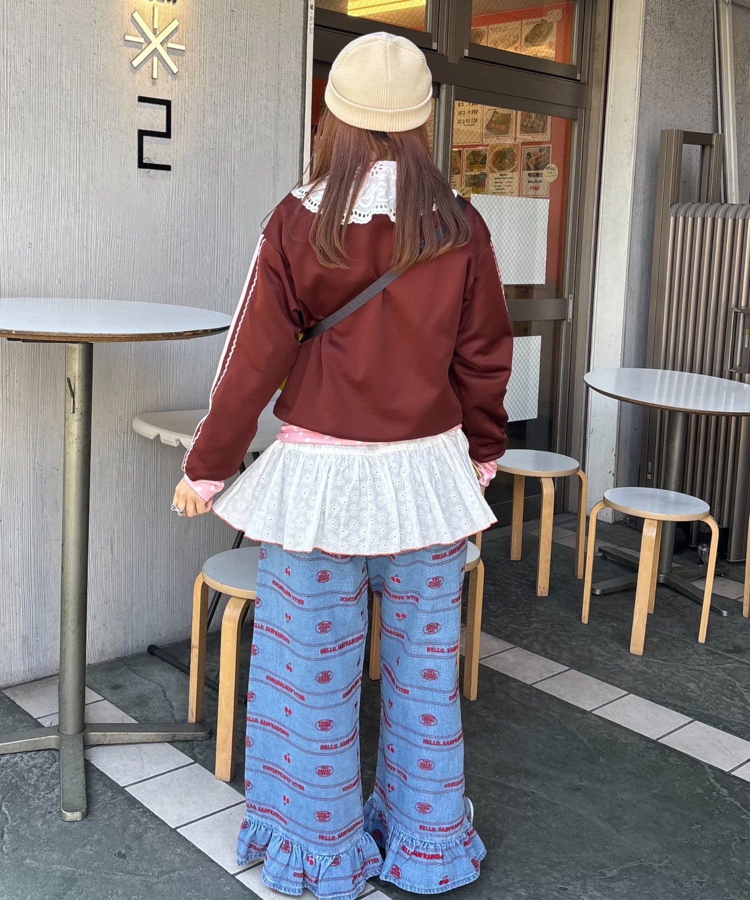 CIAOPANIC TYPY(チャオパニックティピー) ◇新色追加決定◇【momoコラボ】【HELLO.SANFRANCISCO/ハローサンフランシスコ】配色トラックジャケット