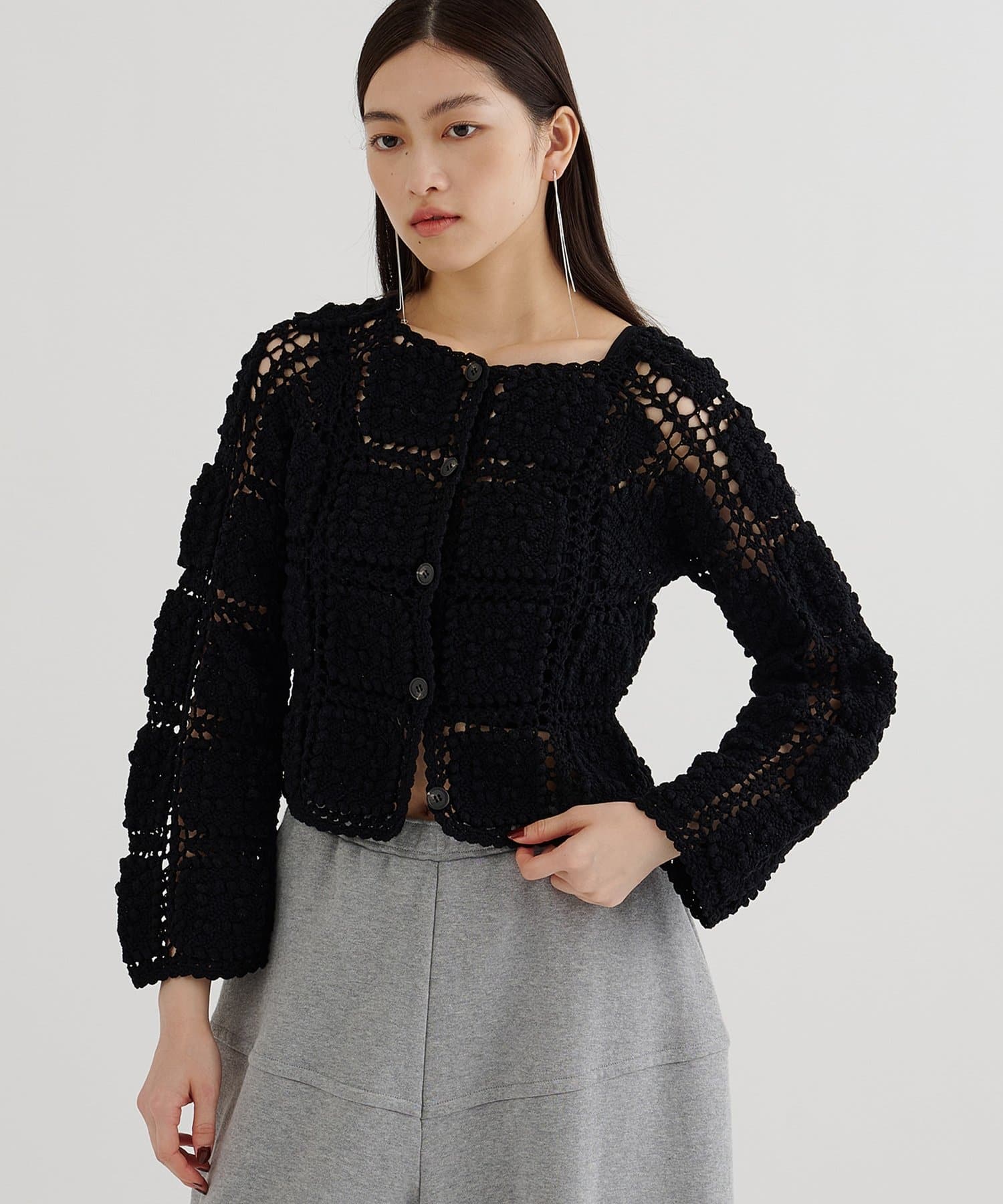 Whim Gazette(ウィム ガゼット) ハンドクロシェカーデ