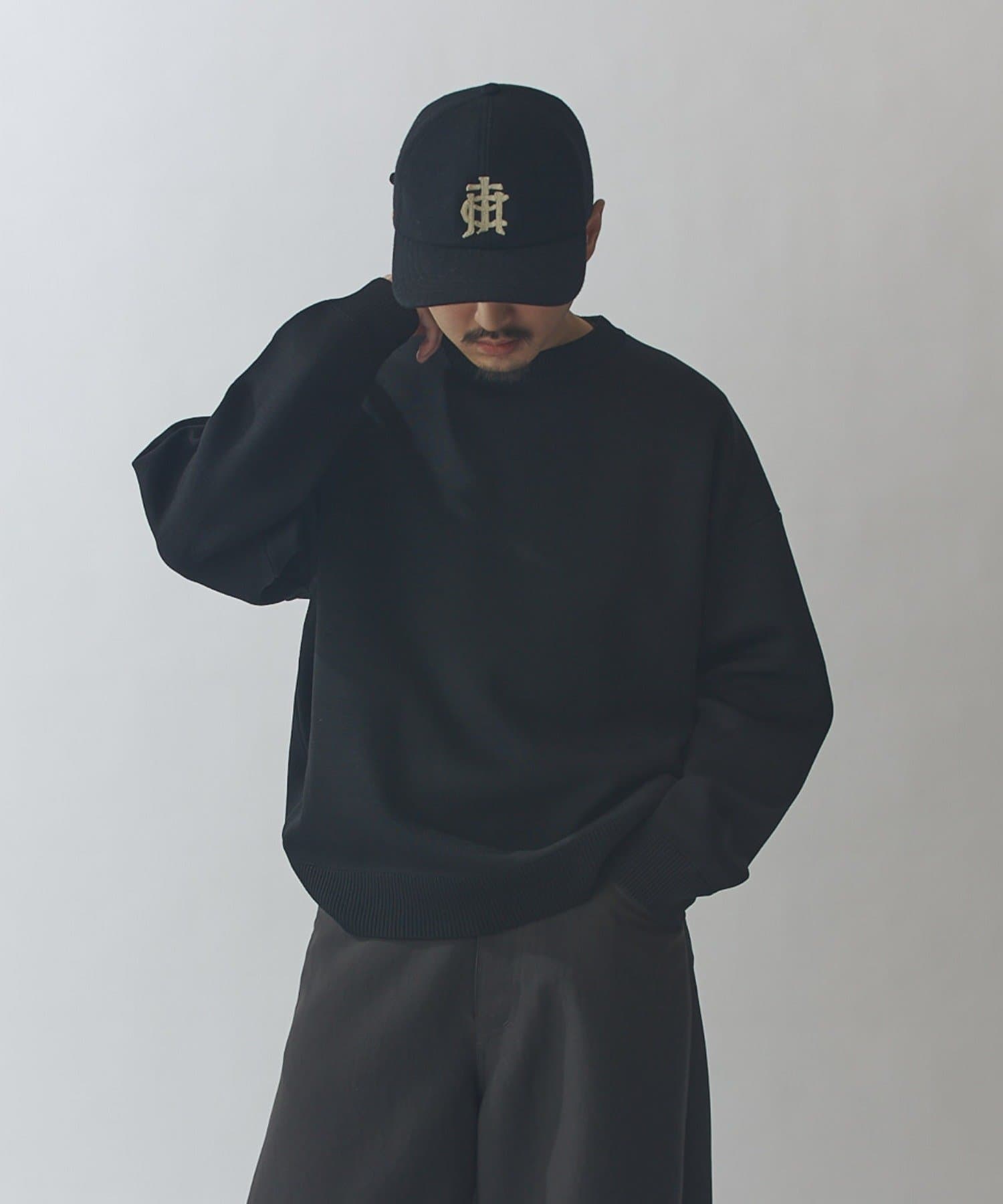 Lui's(ルイス) VISミラノリブクルーネックニット