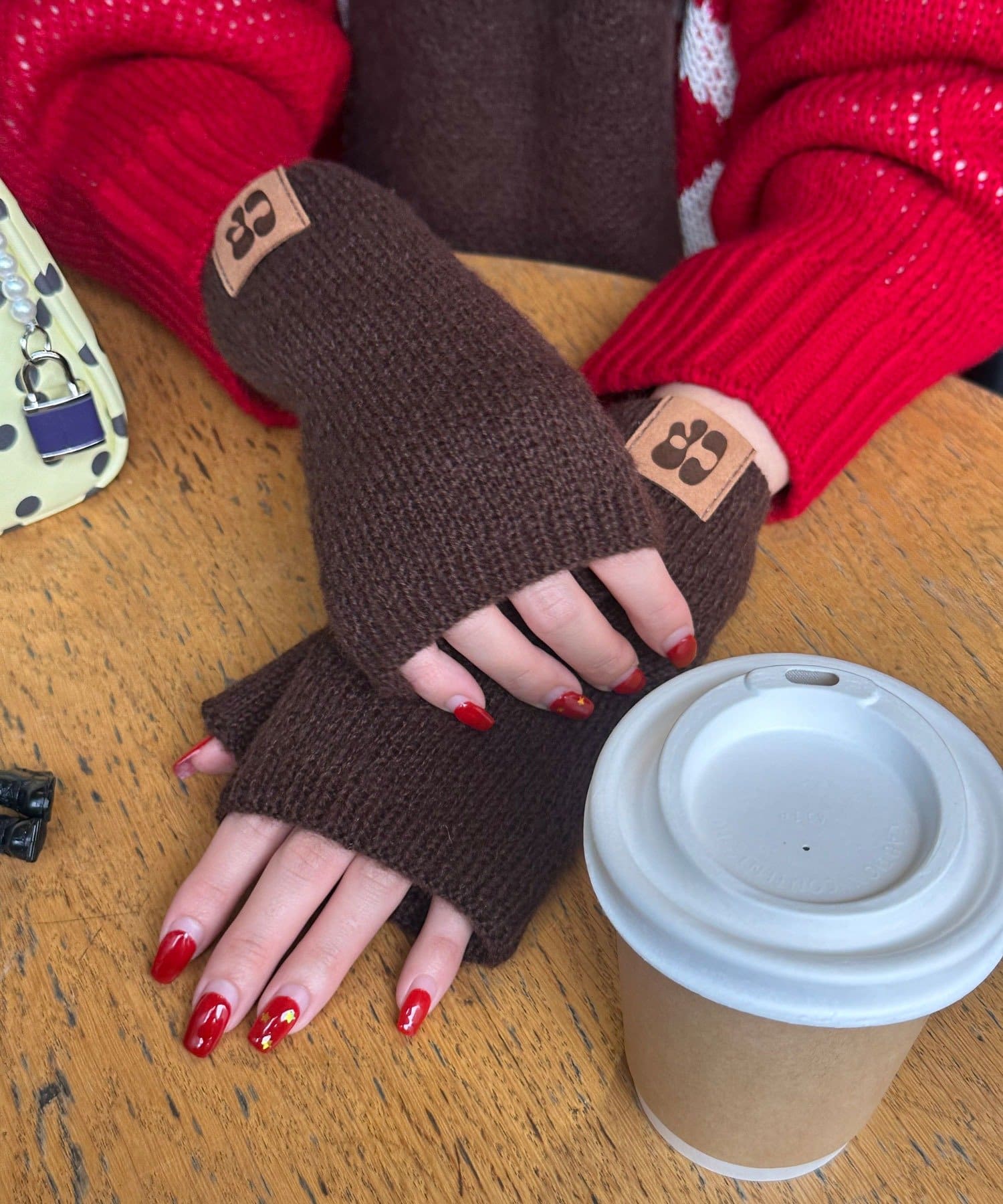 CIAOPANIC(チャオパニック) アソート柄デミグラブ