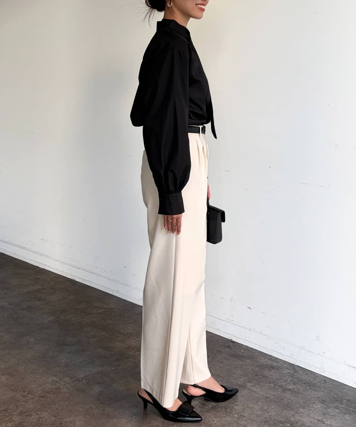 Chez toi(シェトワ) ボウタイブラウス