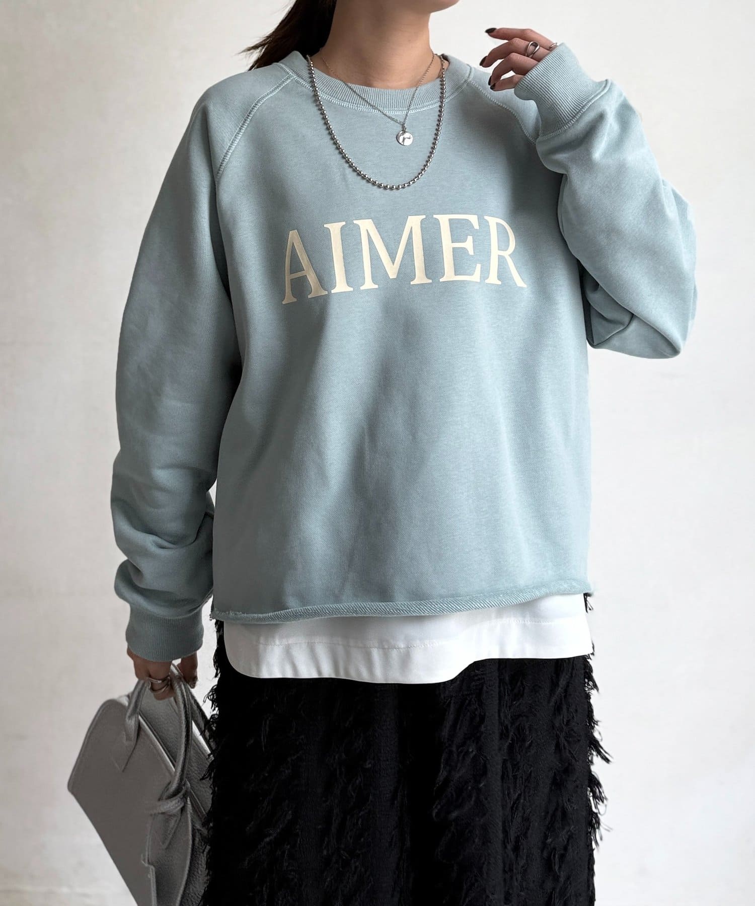 Chez toi(シェトワ) ロゴスウェット