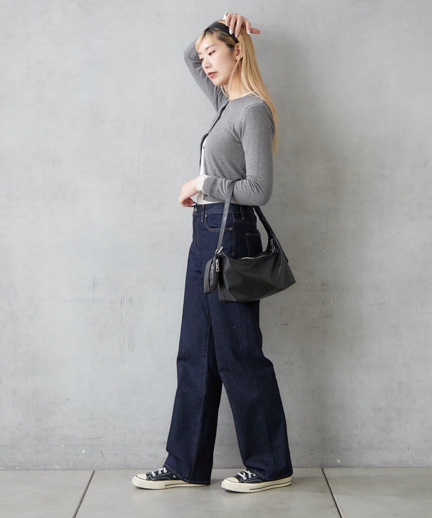 BIRTHDAY BAR(バースデイバー) フェイクレザーワンショルダーミニバッグ　エコバッグ付き