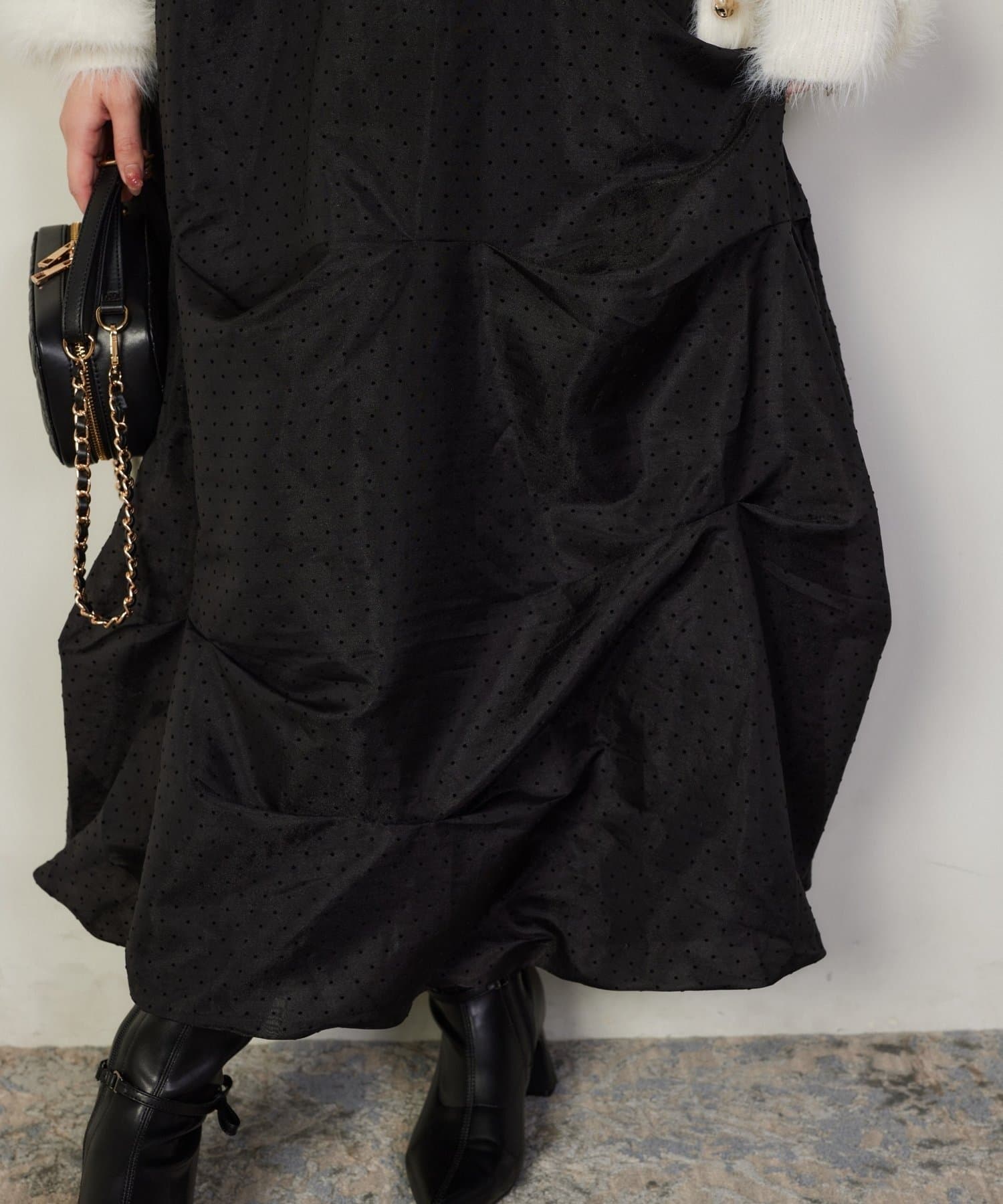 NICE CLAUP / OLIVE des OLIVE OUTLET(ナイスクラップ  / オリーブ デ オリーブ アウトレット) 【one after another】キャミワンピ