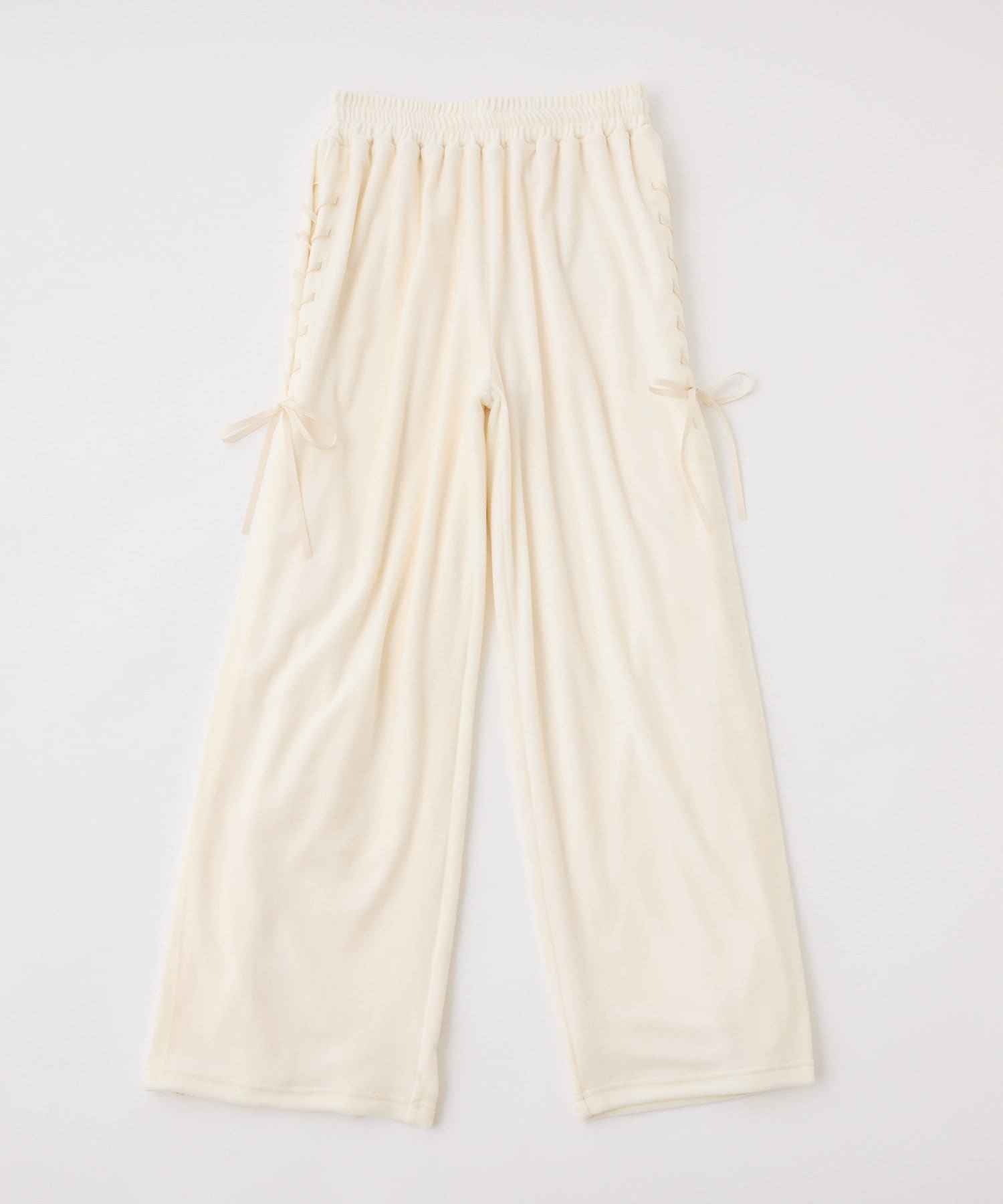 one after another NICE CLAUP(ワンアフターアナザー ナイスクラップ) 【セットアップ可能】レースアップカットパンツ