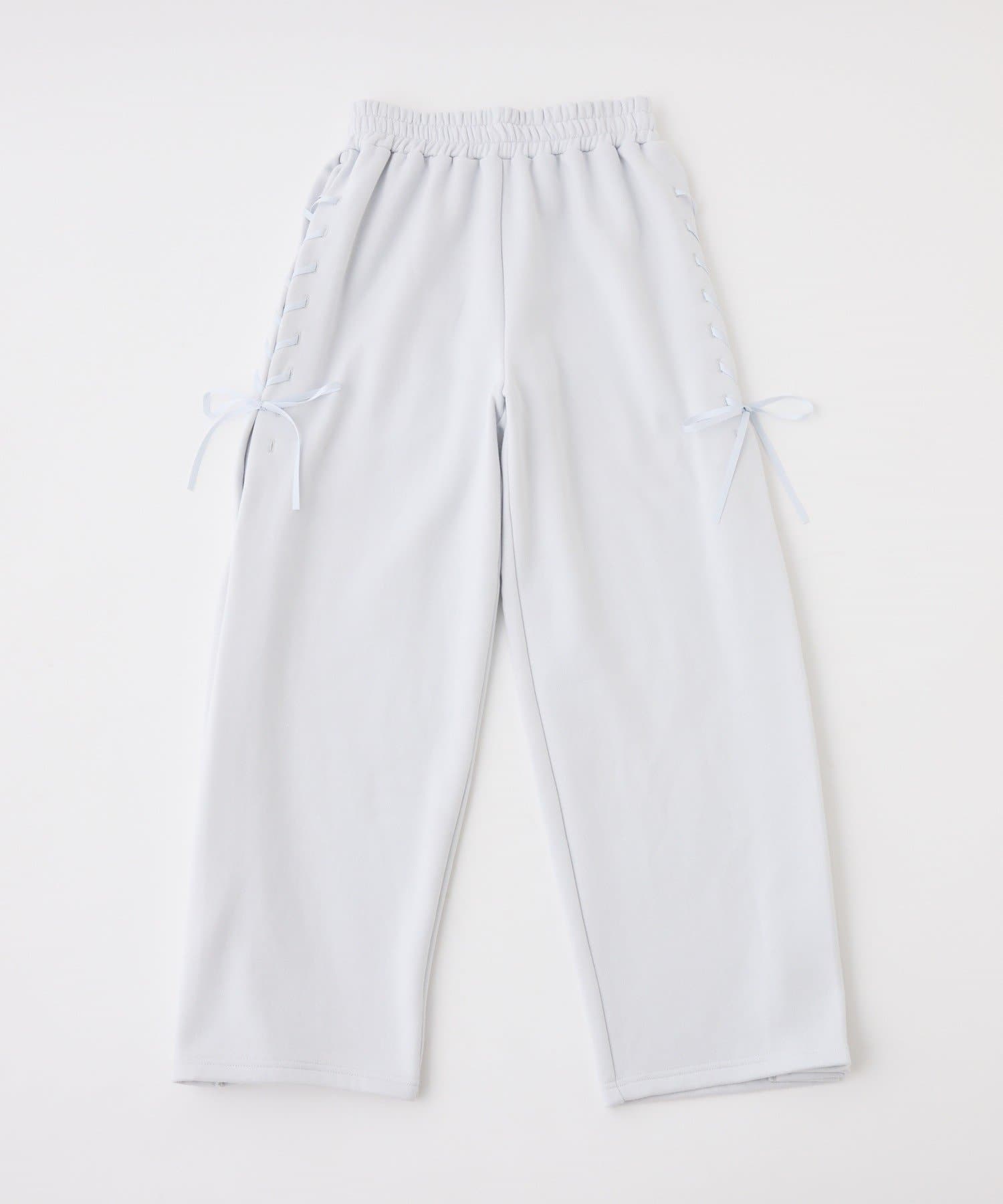 one after another NICE CLAUP(ワンアフターアナザー ナイスクラップ) 【セットアップ可能】レースアップカットパンツ