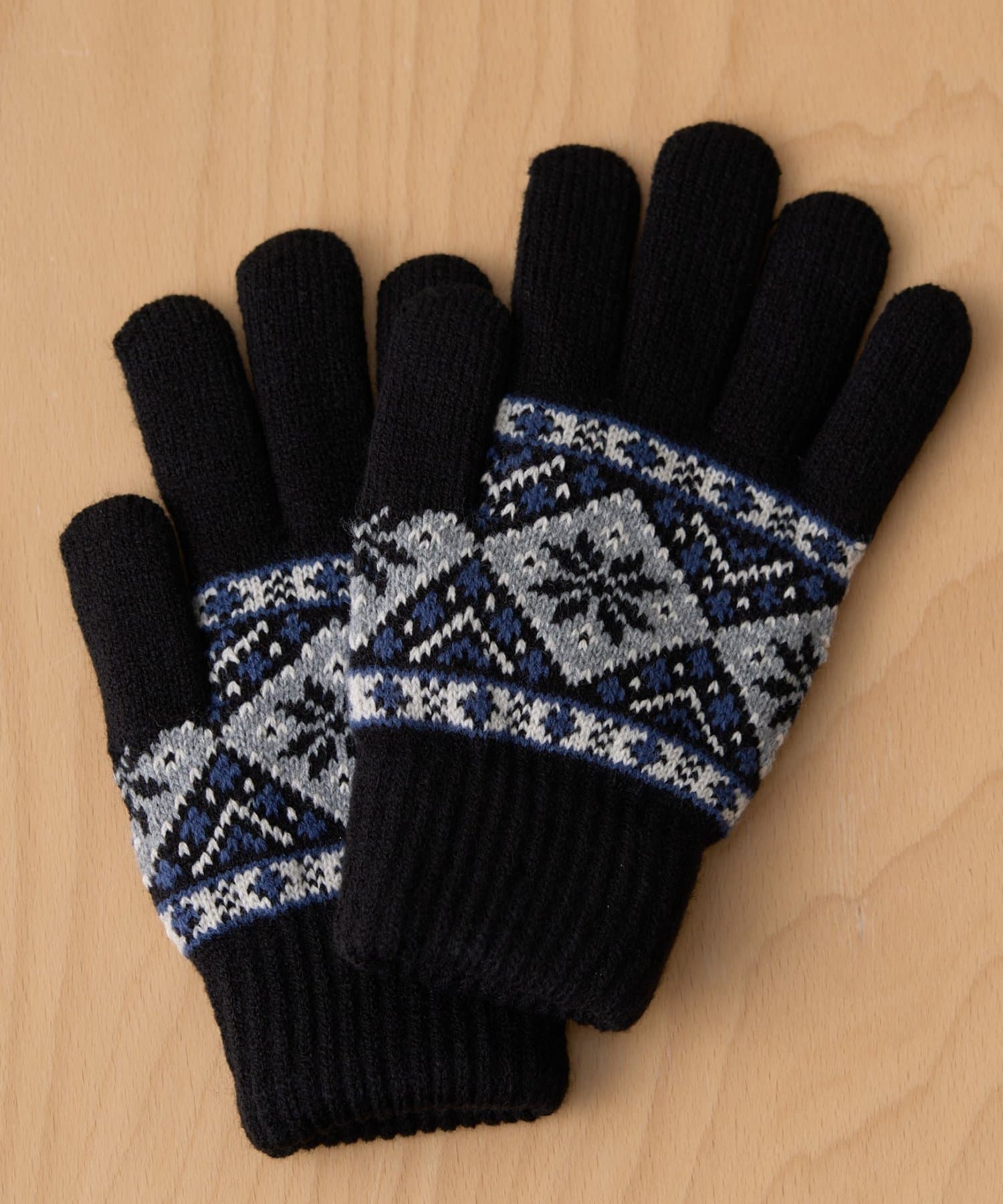 Remind me and forever(リマインドミーアンドフォーエバー) ジャガード柄手袋