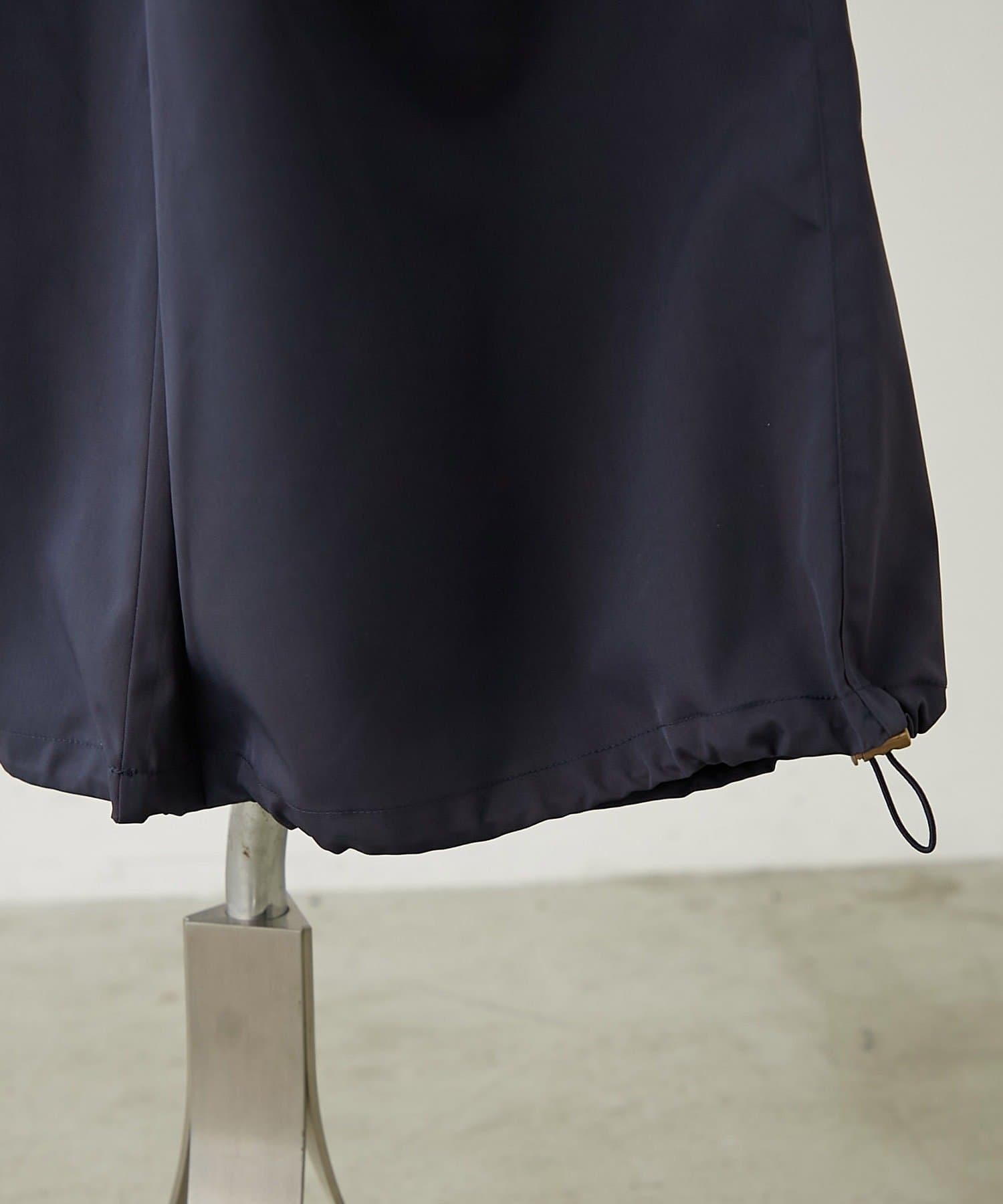 NICE CLAUP / OLIVE des OLIVE OUTLET(ナイスクラップ  / オリーブ デ オリーブ アウトレット) 【NUNIFE】ナイロンイージーワイドパンツ