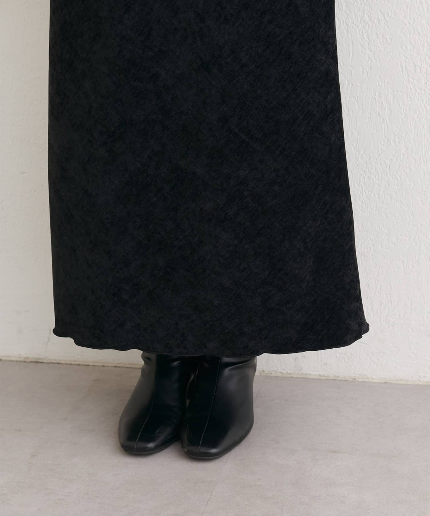 natural couture(ナチュラルクチュール) バイアスもやベロアスカート