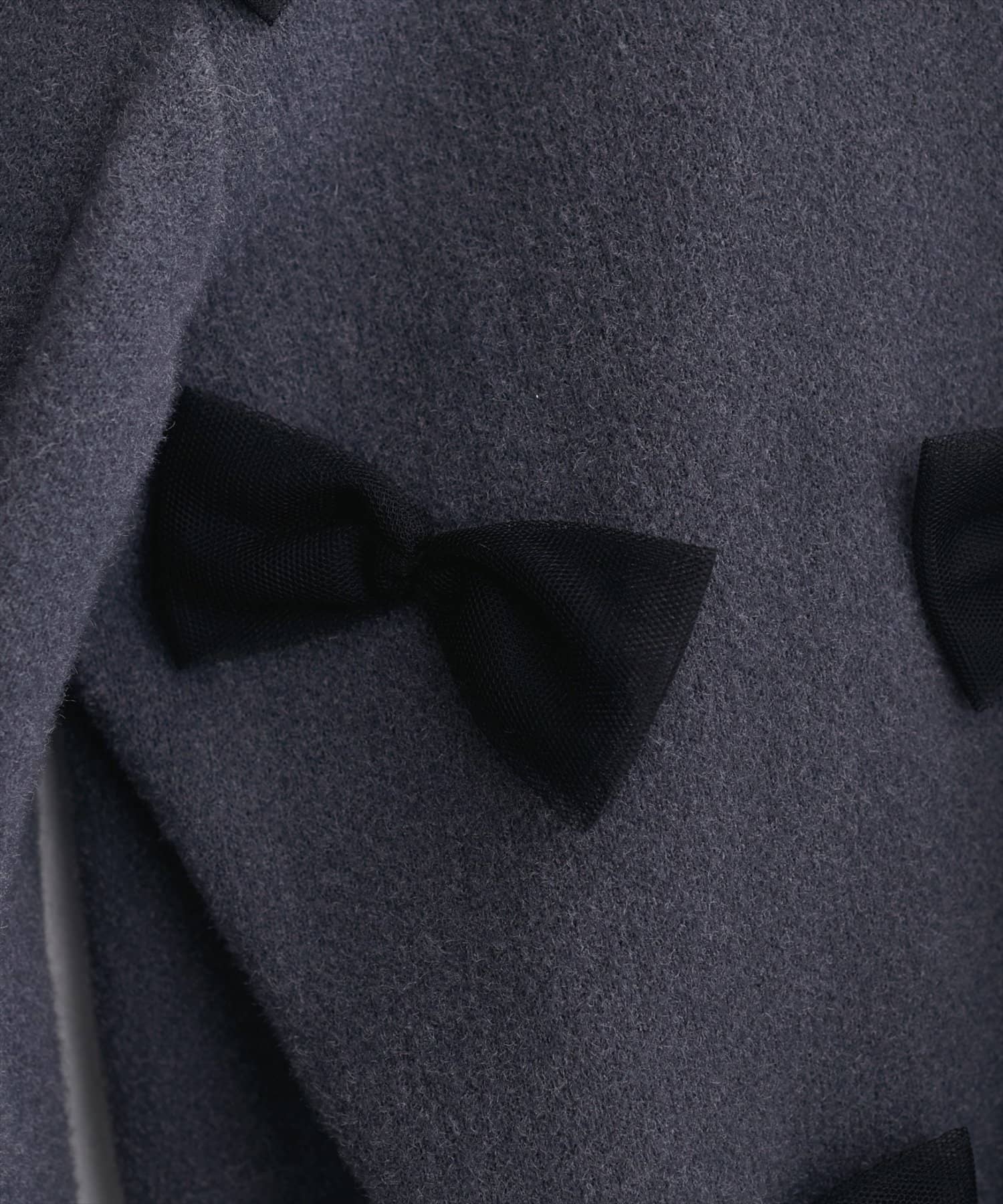 natural couture(ナチュラルクチュール) ランダムリボンニットプルオーバー