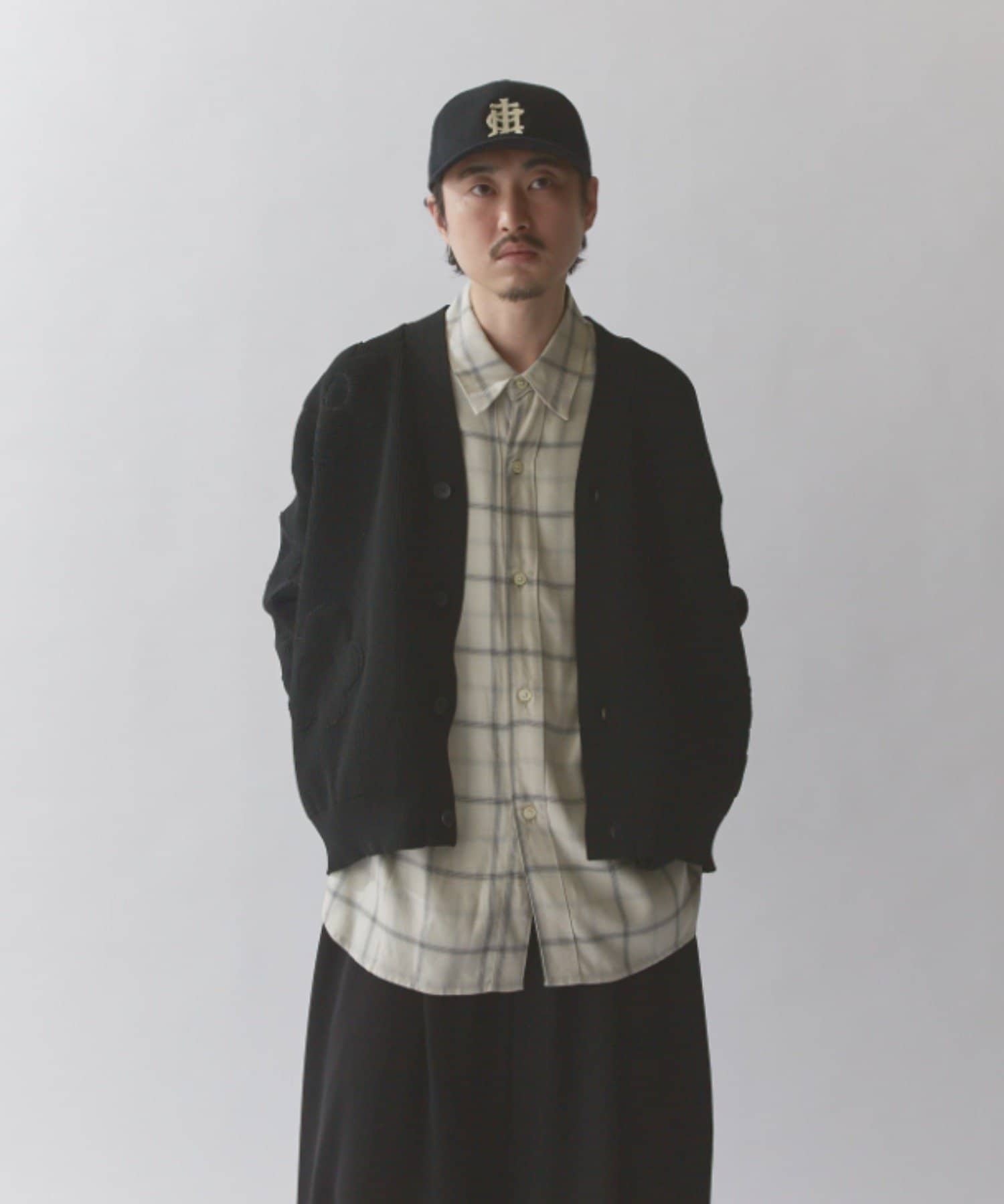 Lui's(ルイス) フラワーモチーフカーデ