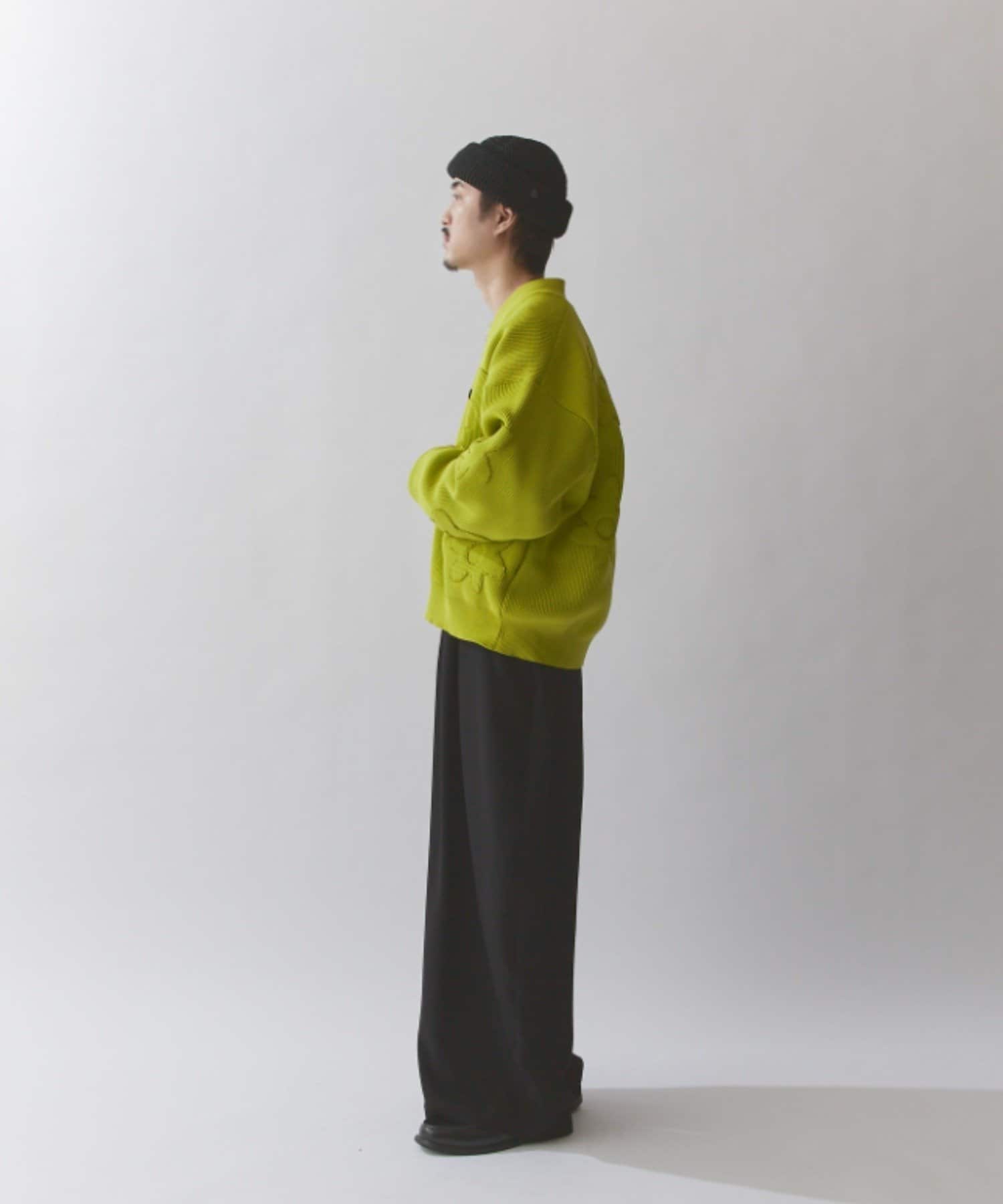 Lui's(ルイス) フラワーモチーフカーデ