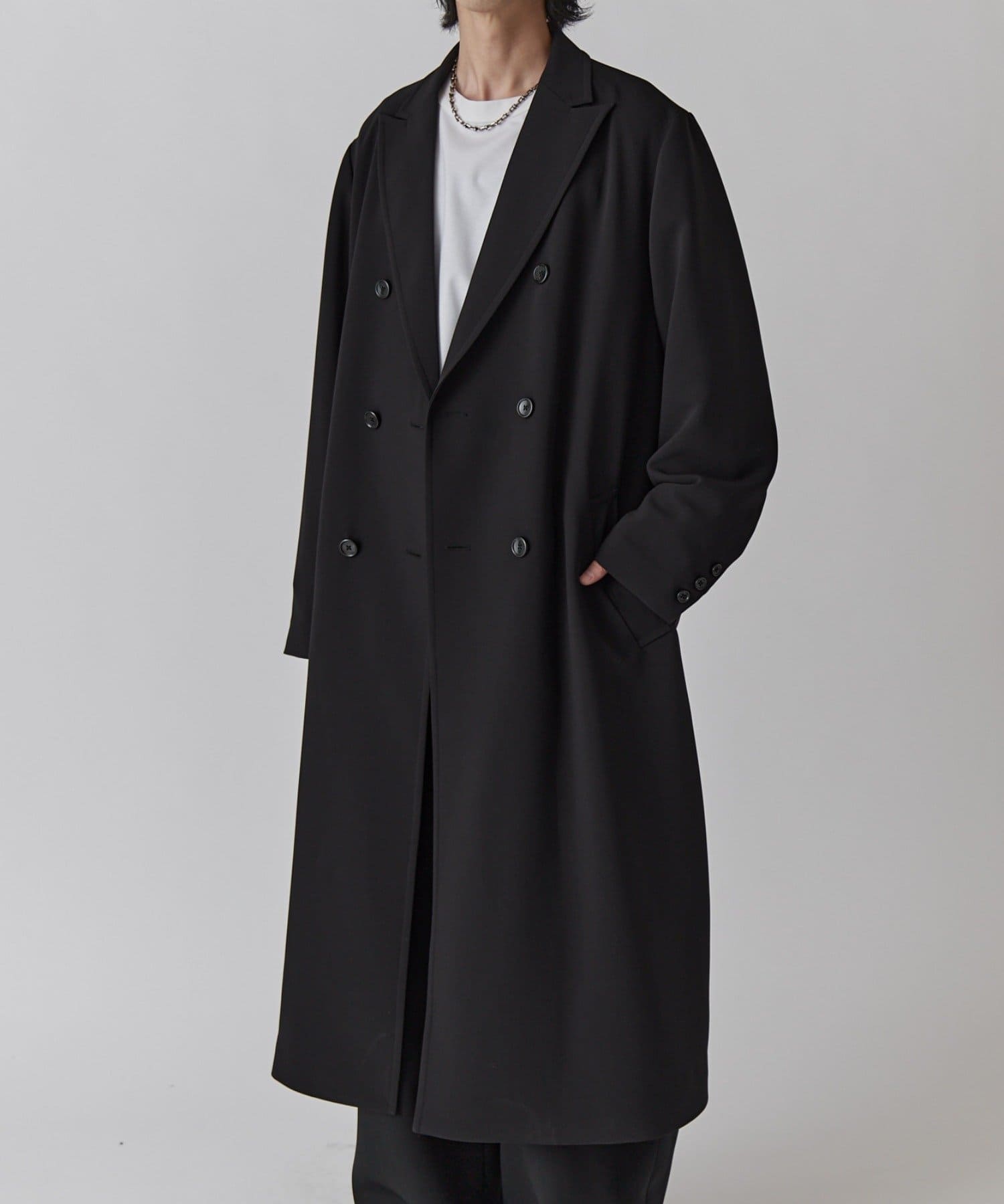 Lui's(ルイス) ダブルブレストスプリングロングコート