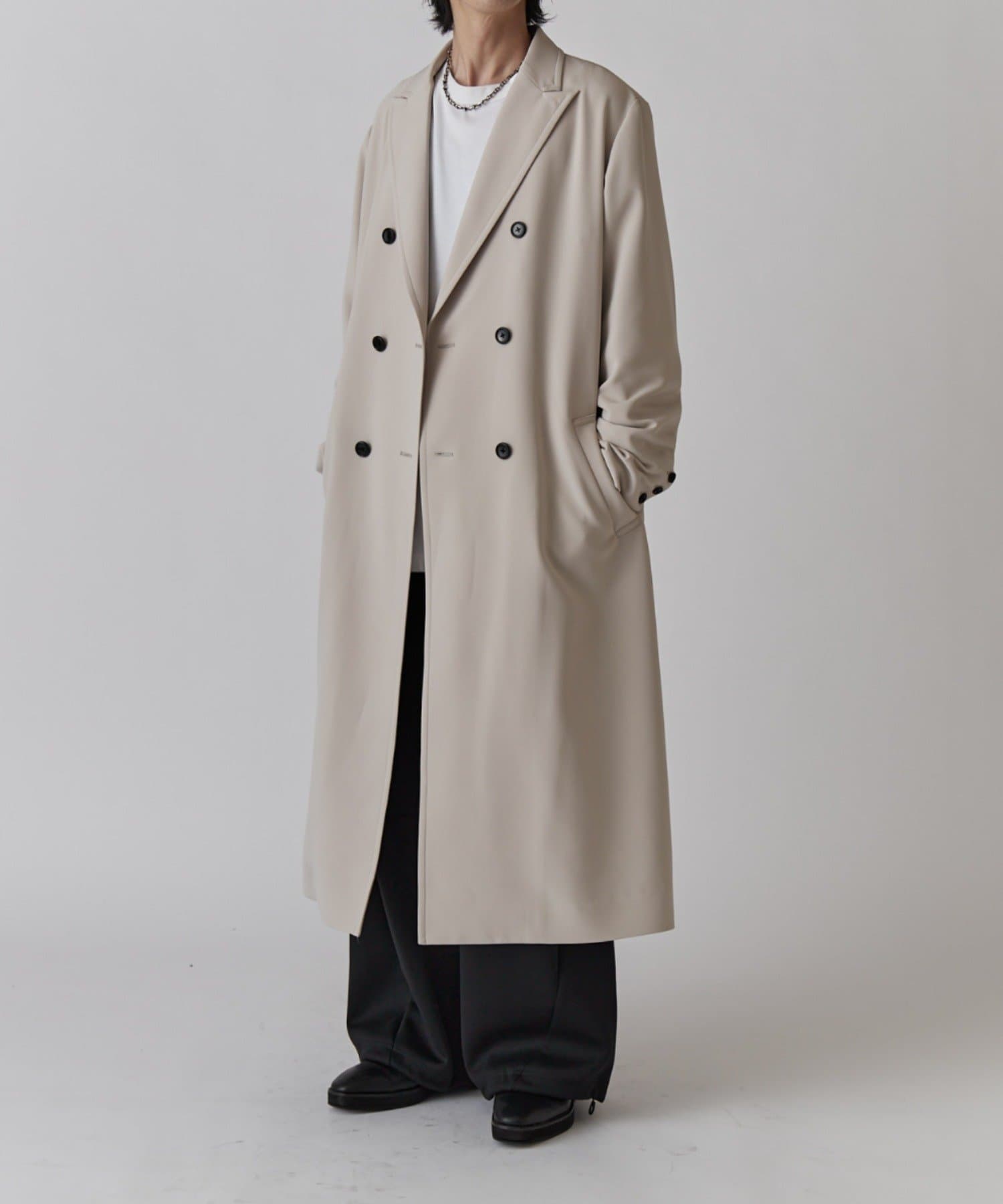 Lui's(ルイス) ダブルブレストスプリングロングコート