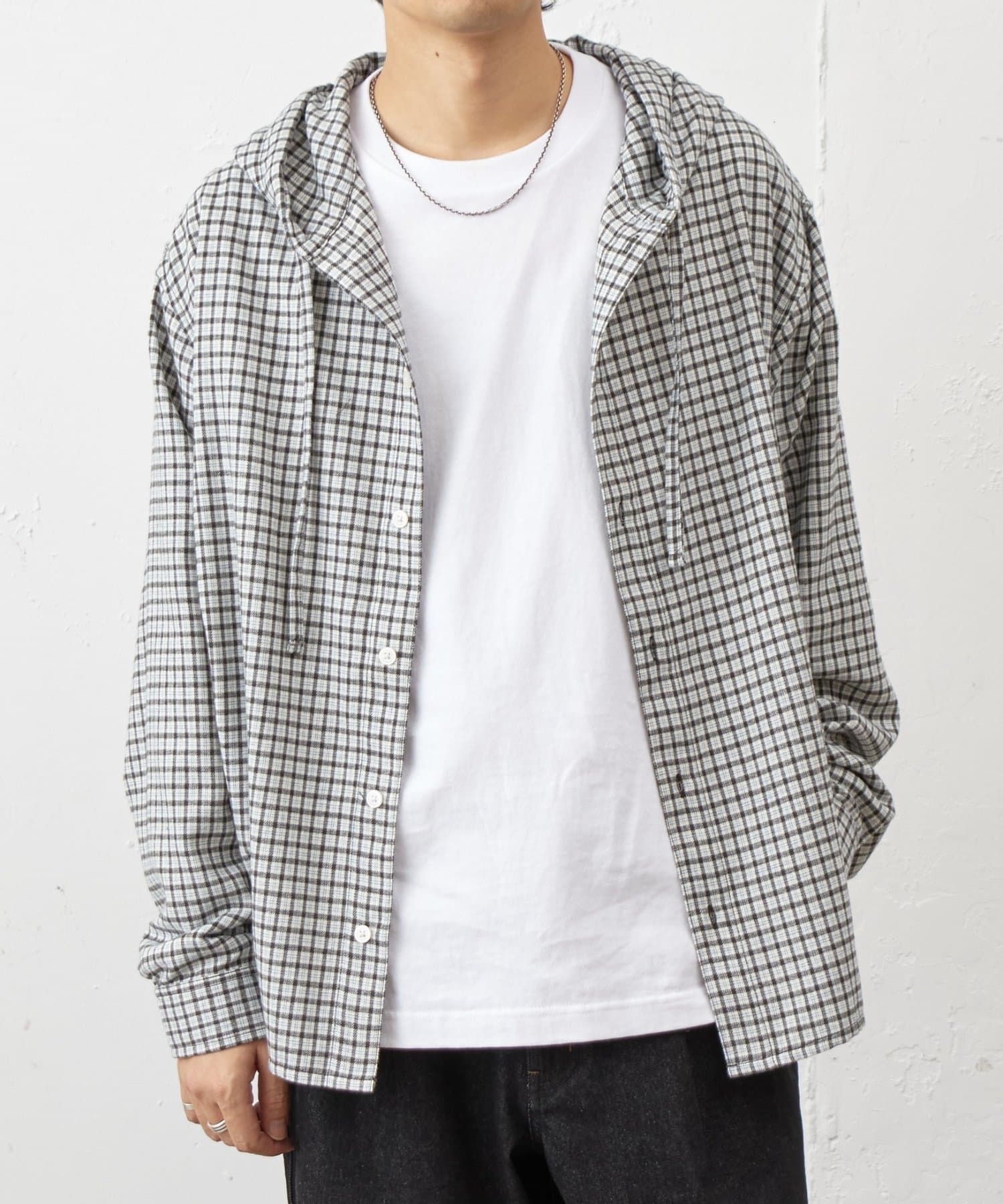 COLONY 2139(コロニー トゥーワンスリーナイン) アソートチェックフードシャツ