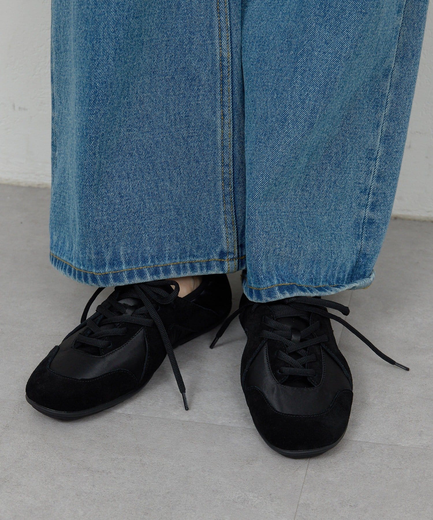 GALLARDAGALANTE(ガリャルダガランテ) 【2.718】サテンスニーカー