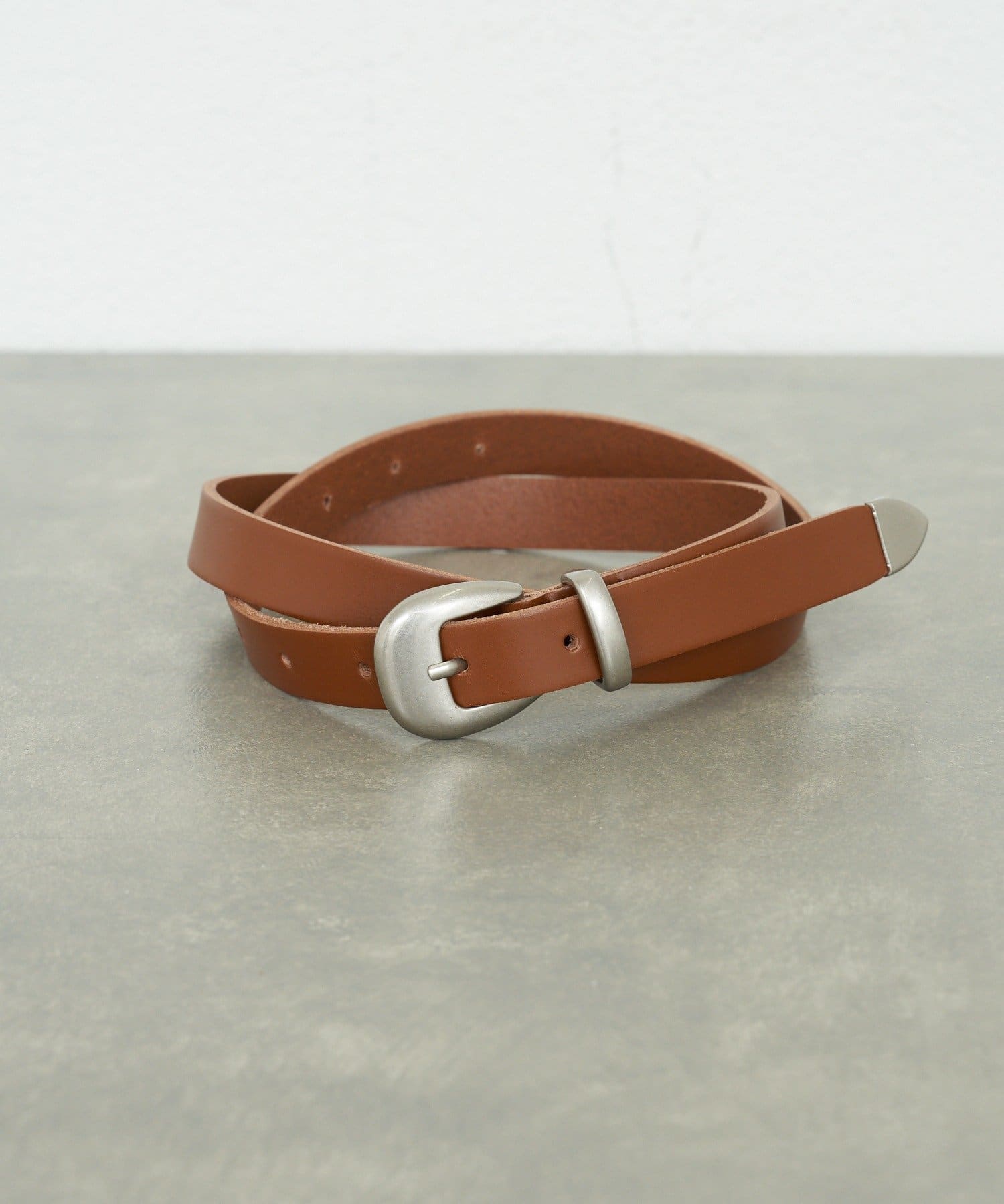 SHENERY(シーナリー) シルバーバックルベルト