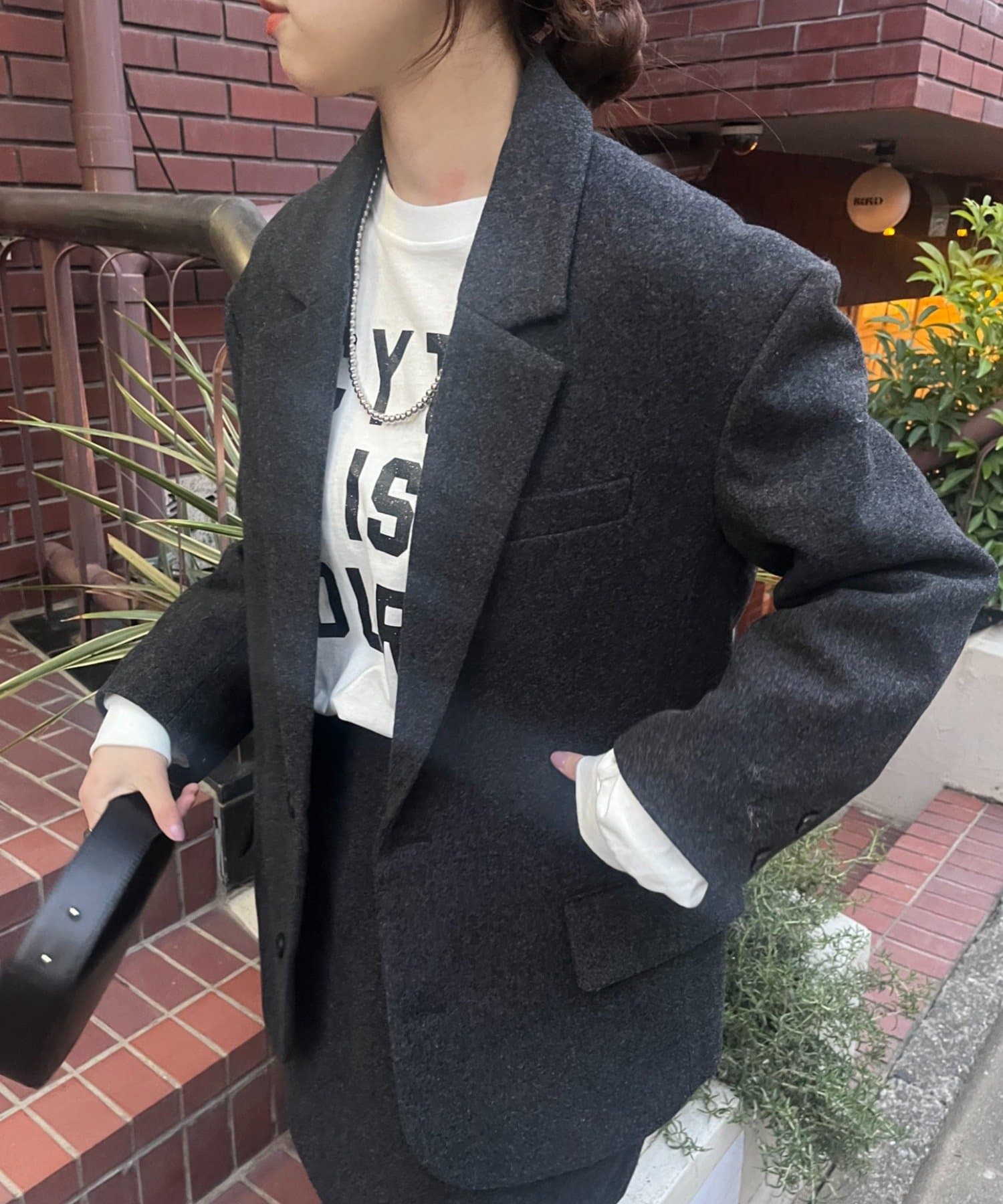 SHENERY(シーナリー) ウールBIGテーラードジャコット