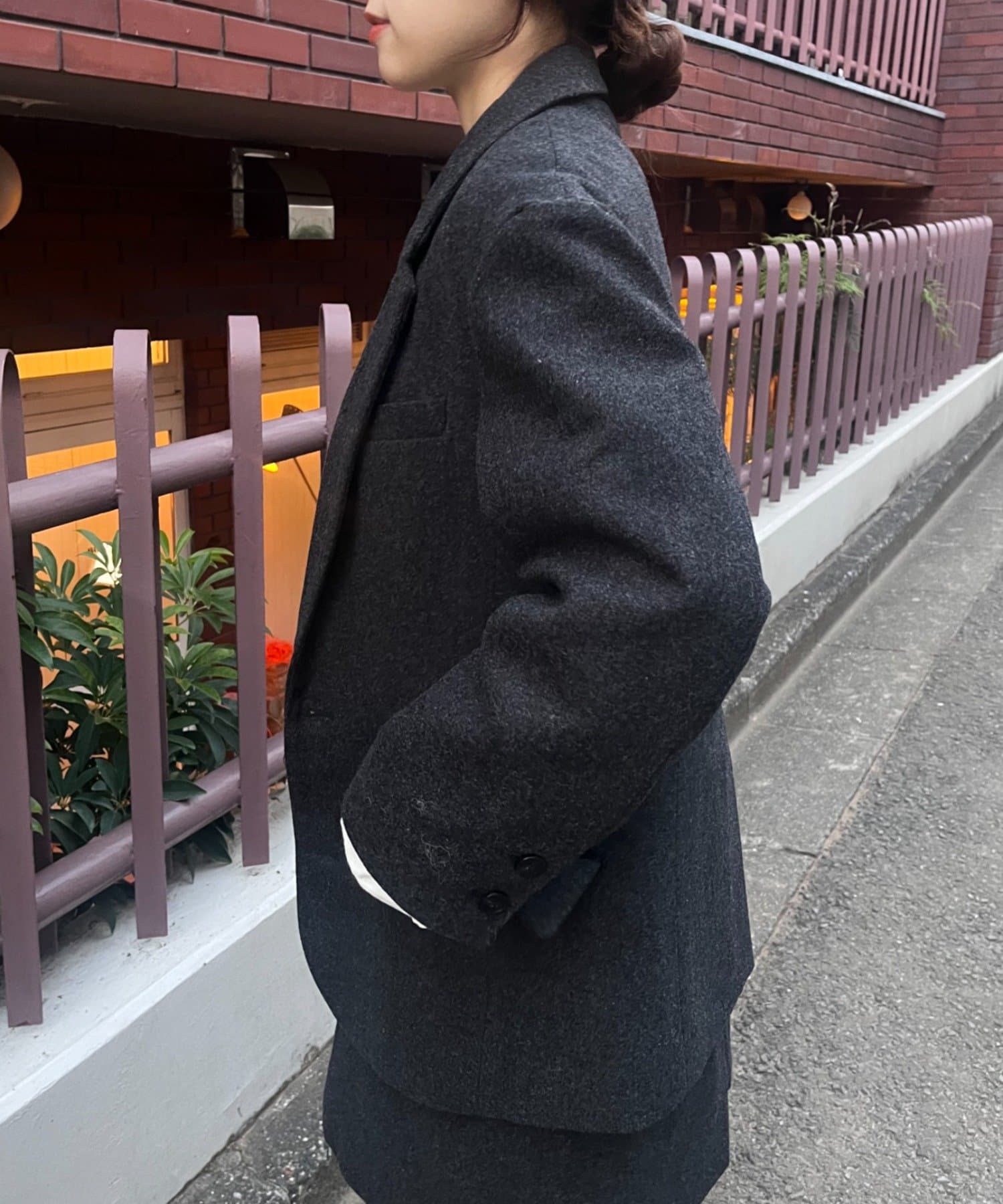 SHENERY(シーナリー) ウールBIGテーラードジャコット