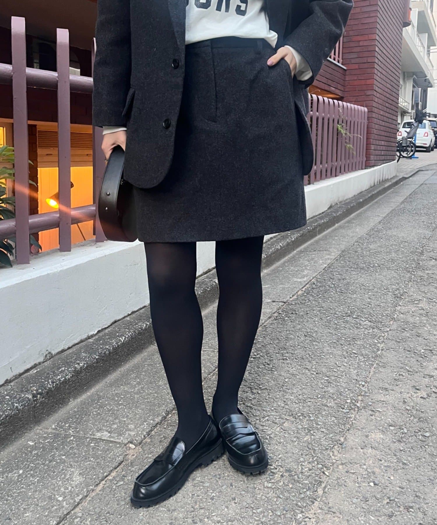 SHENERY(シーナリー) ウールミニスカート