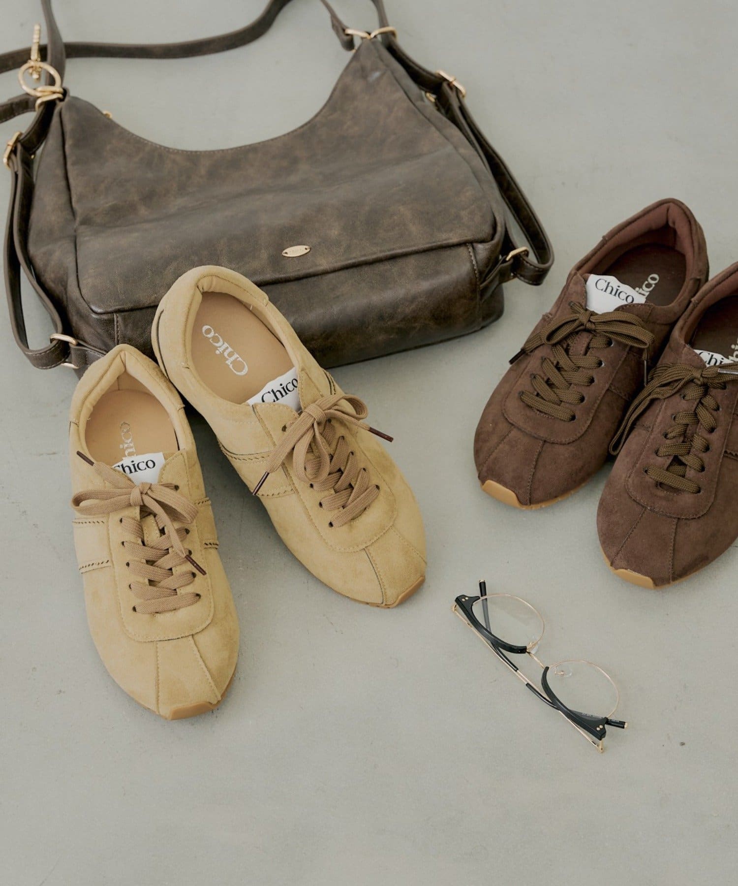Chico(チコ) インソールスエードスニーカー