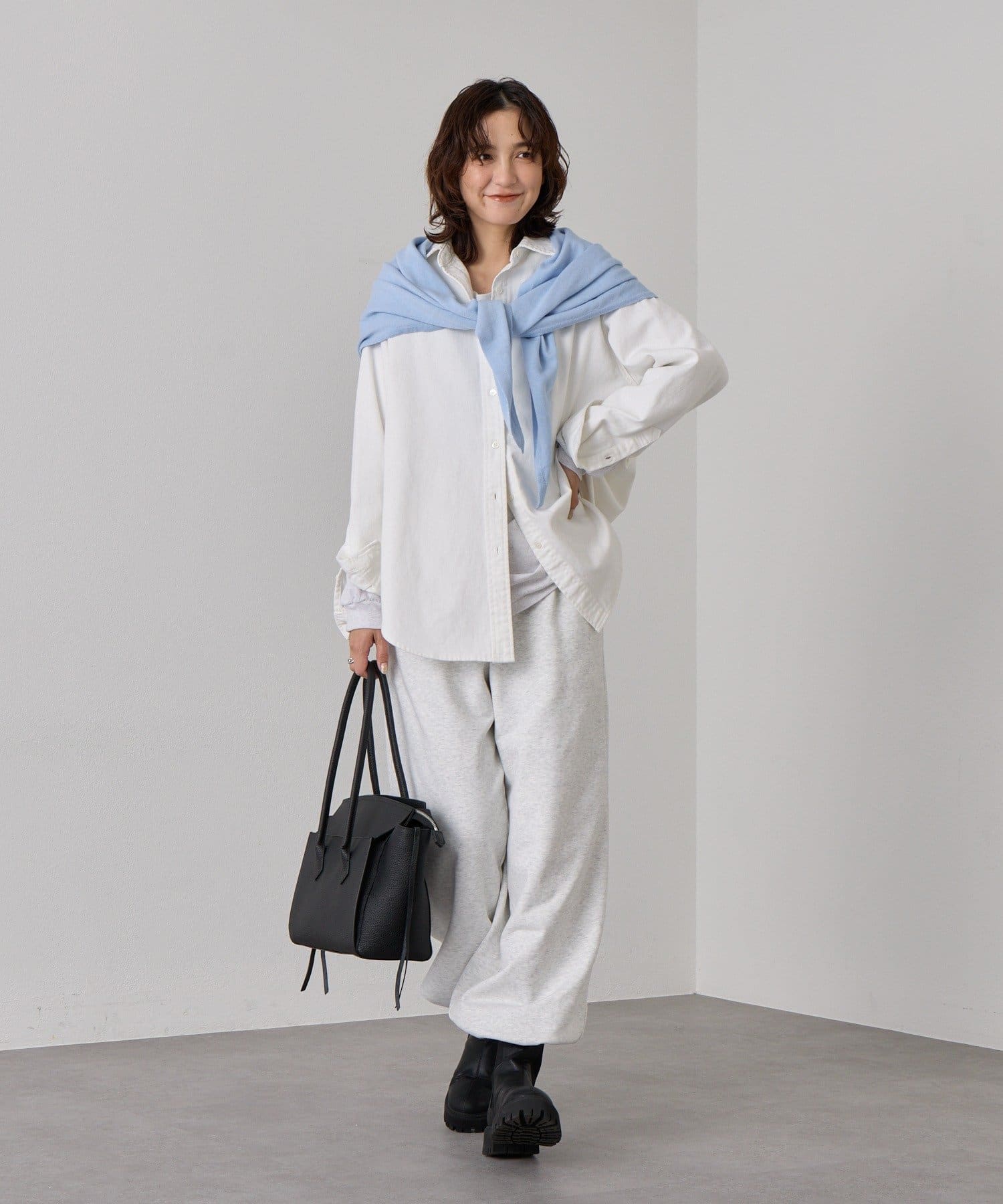 RIVE DROITE(リヴドロワ) 予約【実用性抜群】フラップポケットトートバッグ