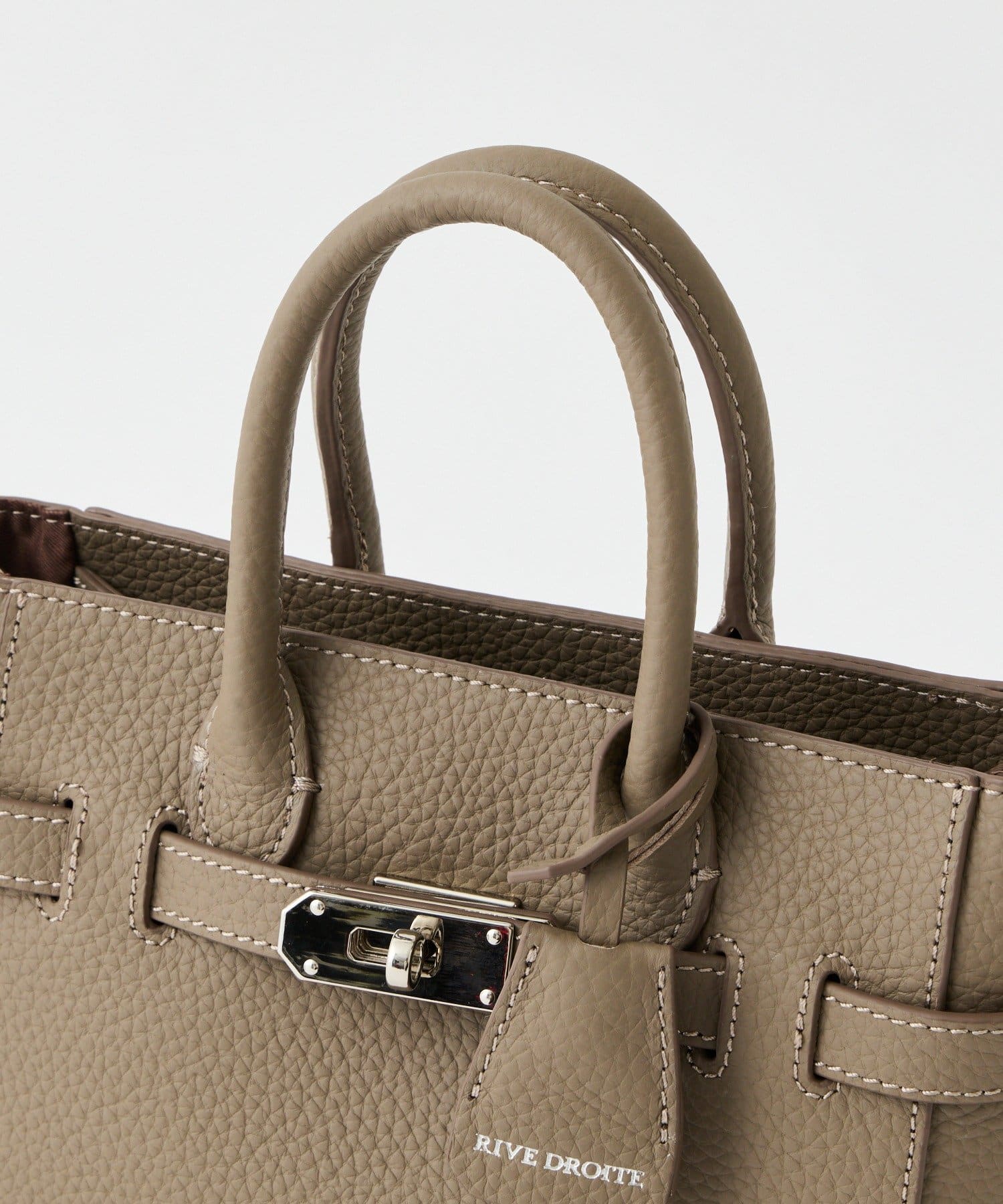 RIVE DROITE(リヴドロワ) 予約【実用性抜群】ひねり金具ミニトートバッグ