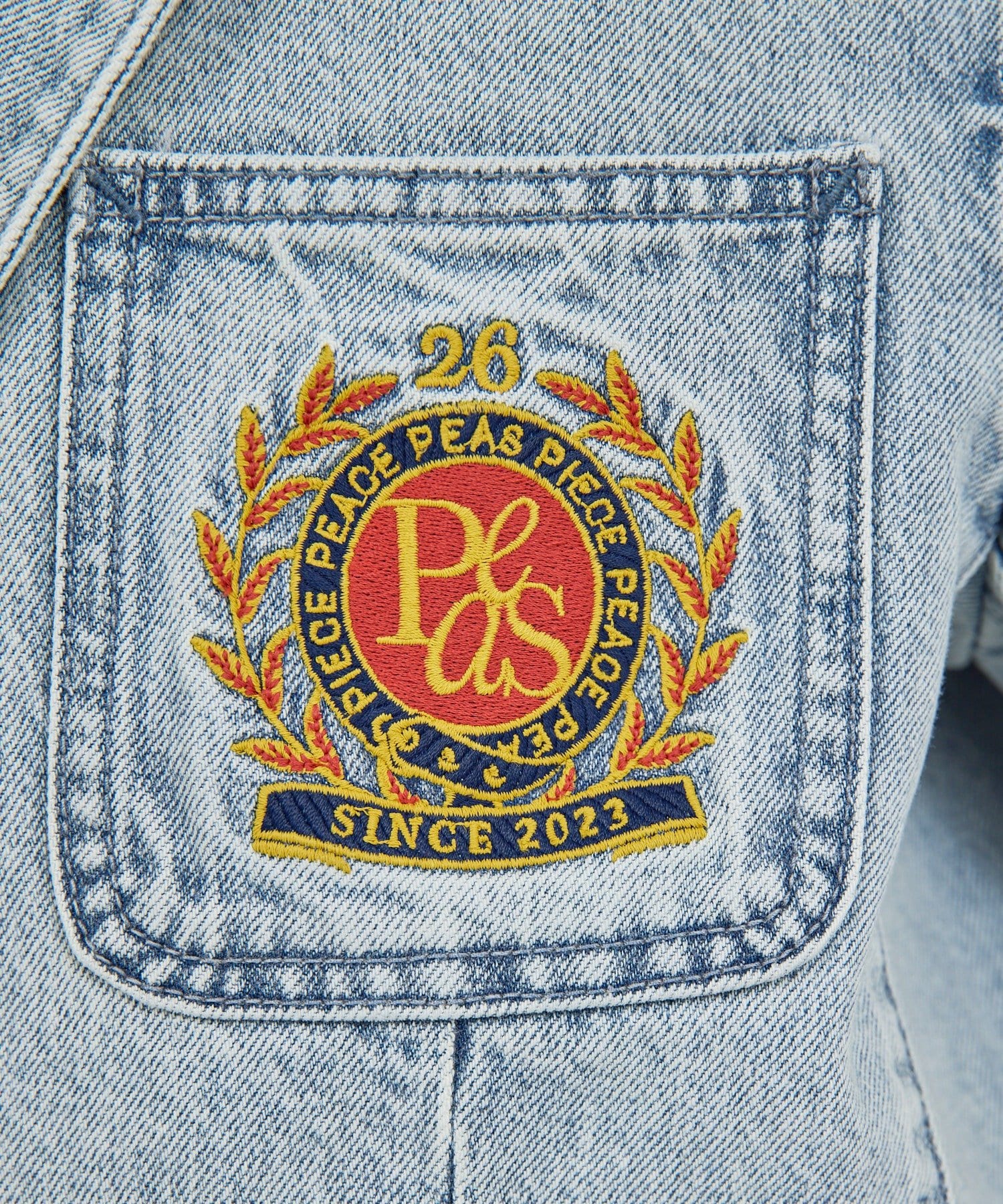 GALLARDAGALANTE(ガリャルダガランテ) 【PEAS】【セットアップ対応】デニムブレザー