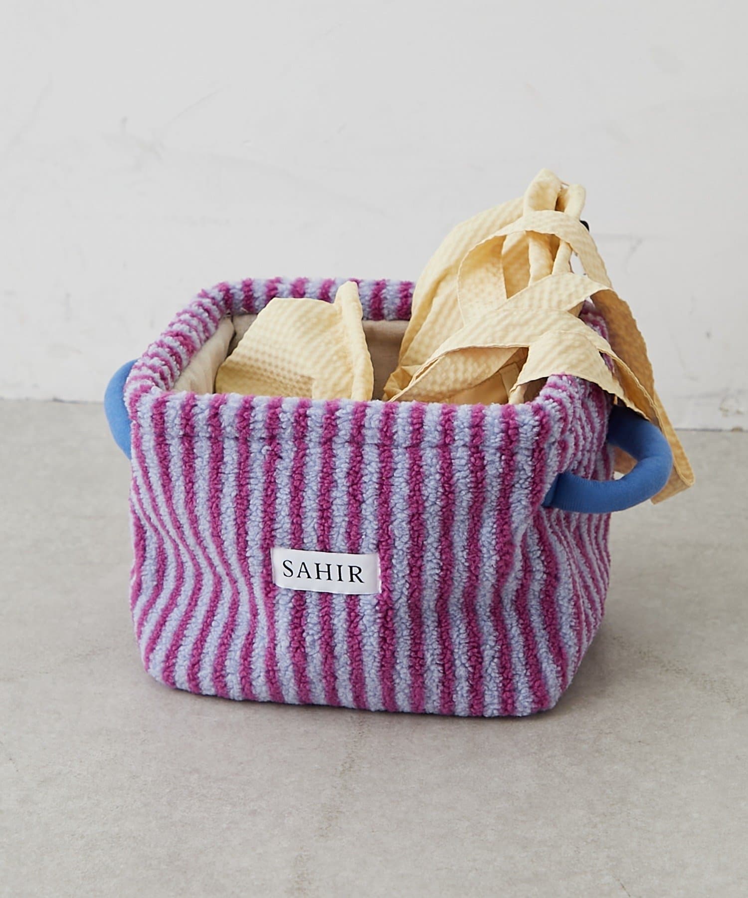 BIRTHDAY BAR(バースデイバー) 【SAHIR サヒール】Fabric basket　S