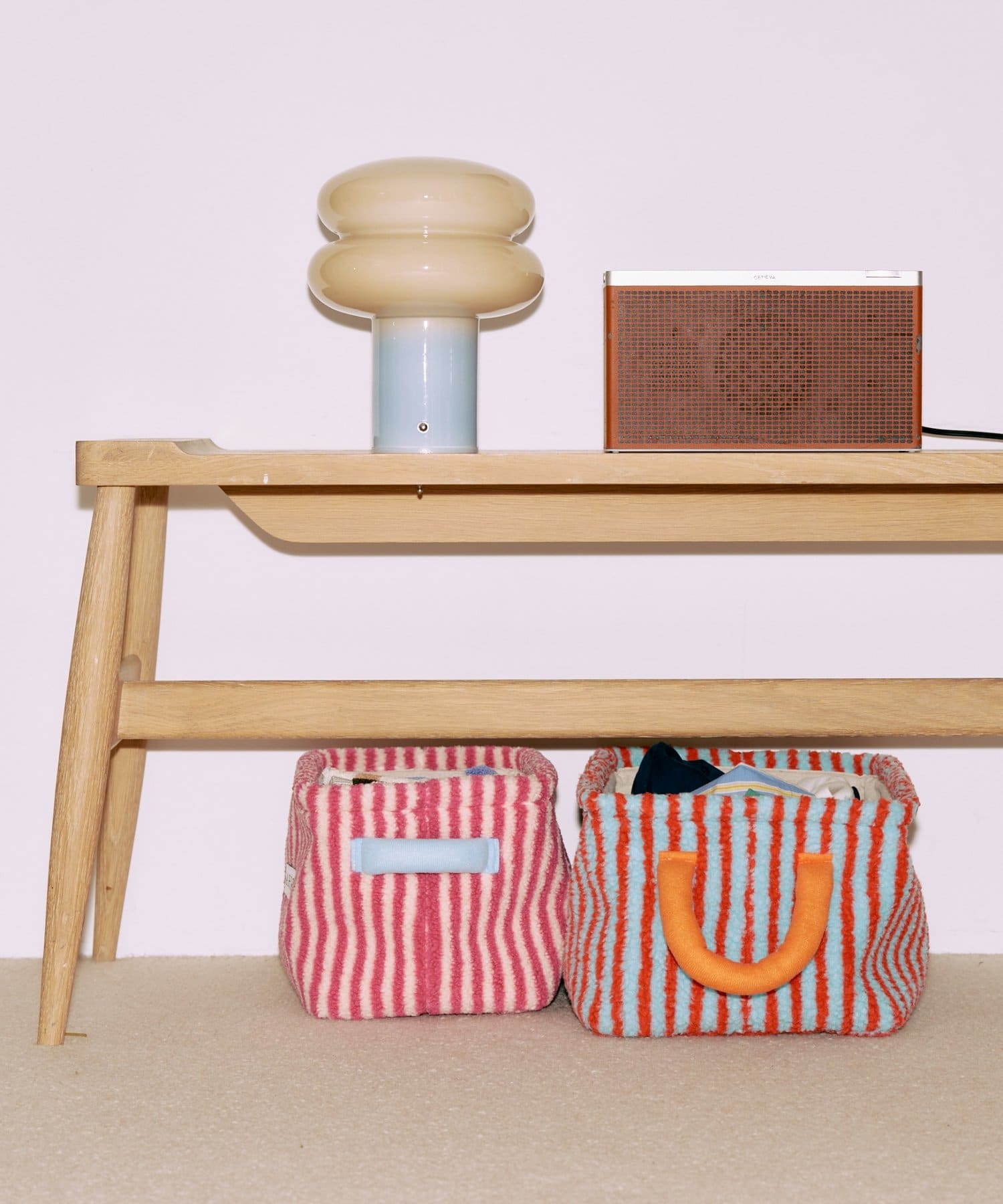 BIRTHDAY BAR(バースデイバー) 【SAHIR サヒール】Fabric basket　L