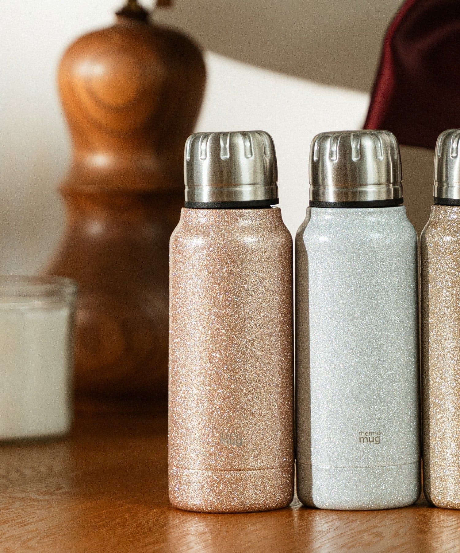 BIRTHDAY BAR(バースデイバー) サーモマグ  UMBRELLA BOTTLE MINI  GLITTER