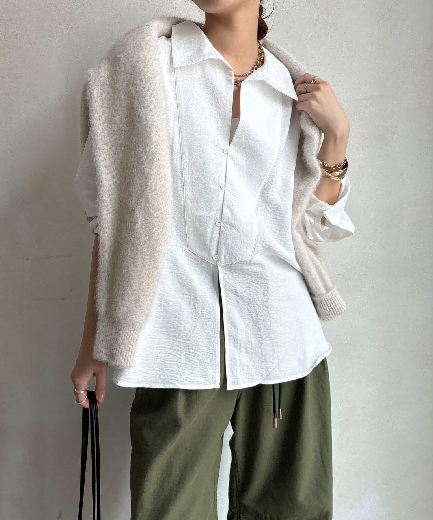 DouDou】ルーズブザムシャツ | OUTLET(アウトレット)レディース | PAL