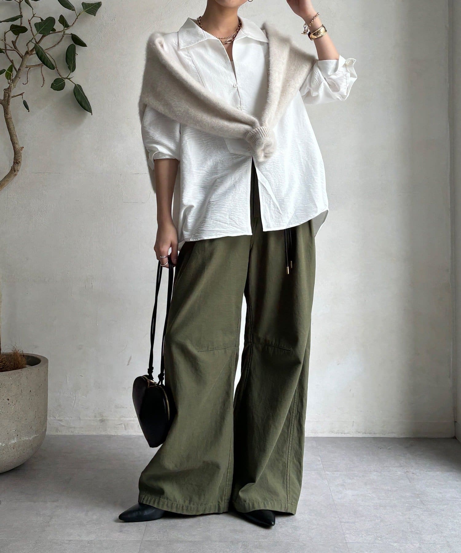 DouDou】ルーズブザムシャツ | OUTLET(アウトレット)レディース | PAL