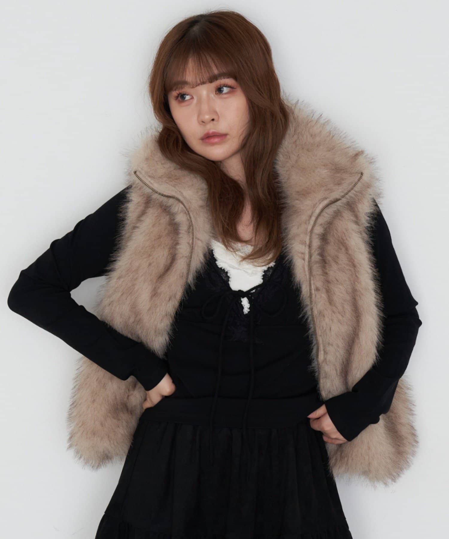 OUTLET(アウトレット) 【RAY CASSIN】ファーベスト