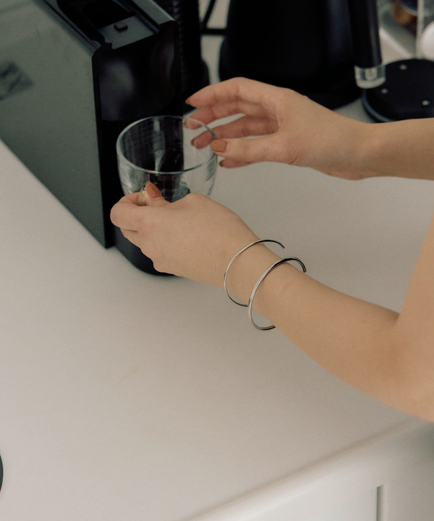 OUTLET(アウトレット) 【ear PAPILLONNER】シンプルセットバングル