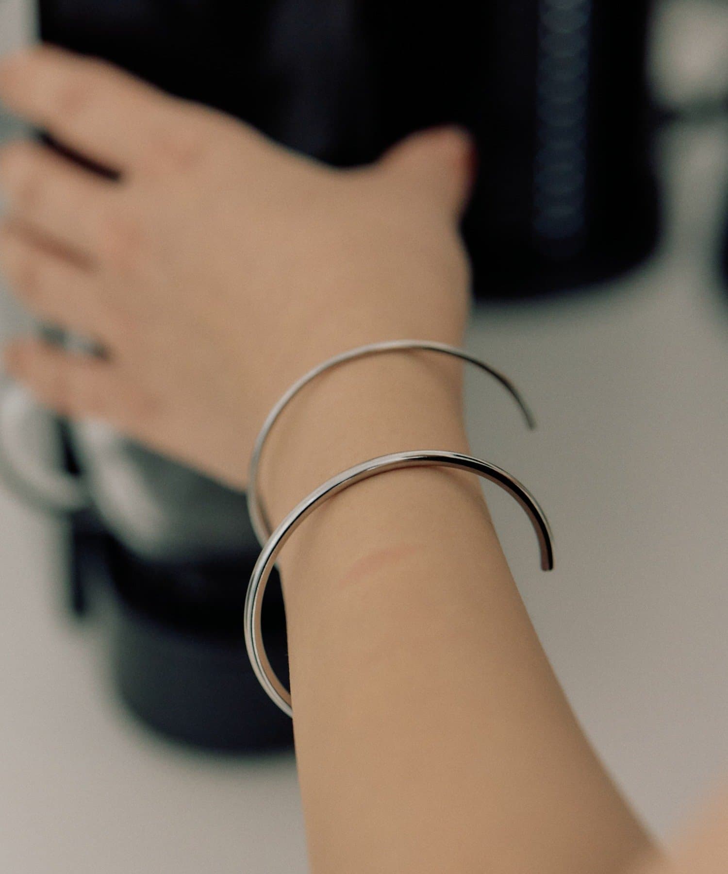 OUTLET(アウトレット) 【ear PAPILLONNER】シンプルセットバングル