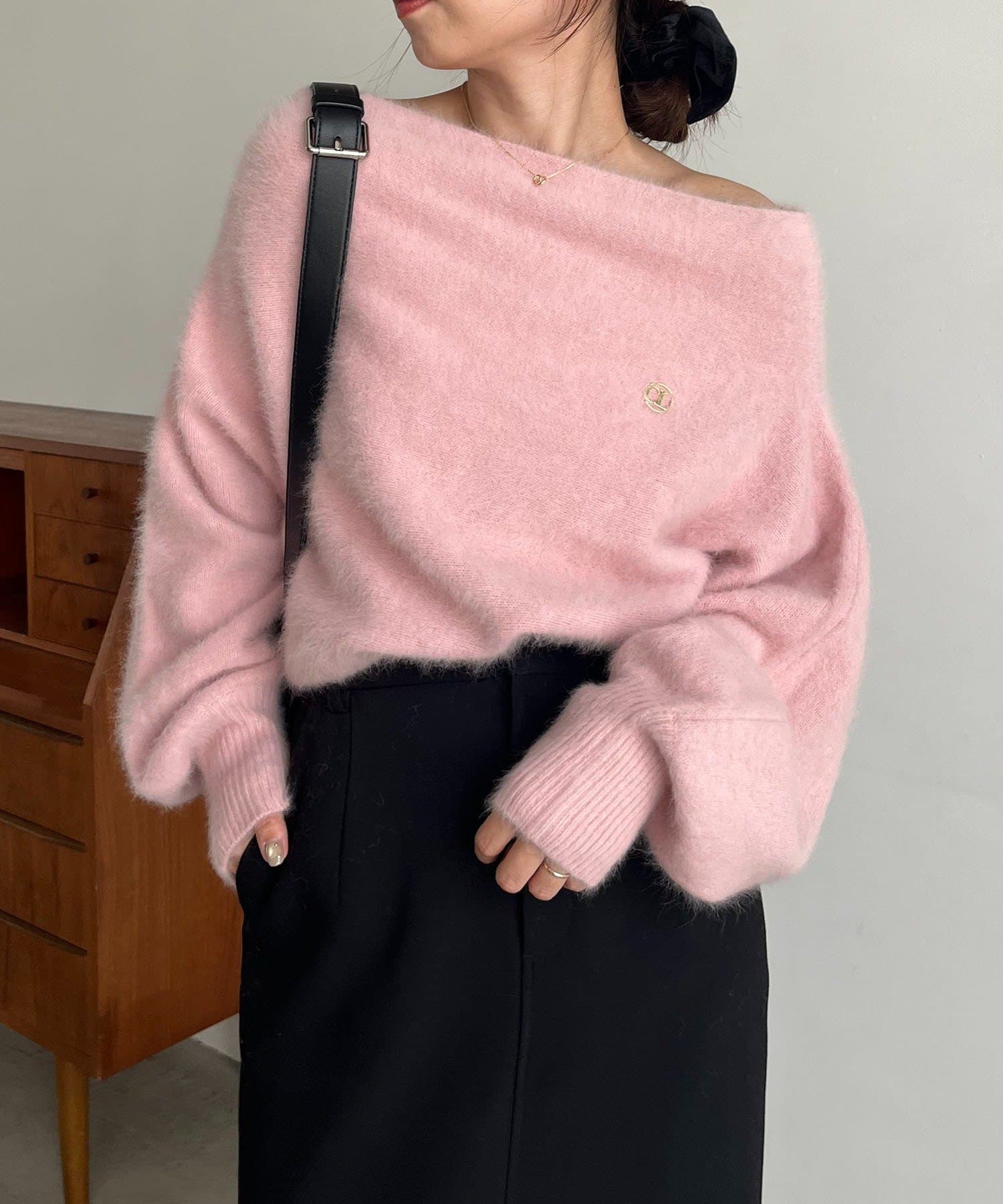 OUTLET(アウトレット) 【CAPRICIEUX LE'MAGE】〈C.L〉FOXカシミアドルマンニット