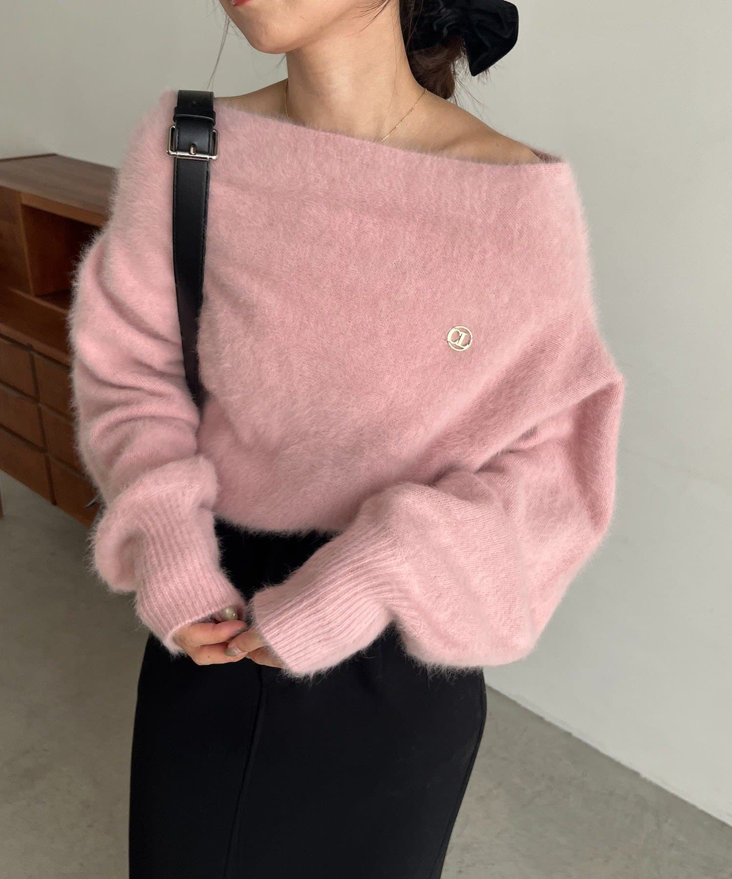 OUTLET(アウトレット) 【CAPRICIEUX LE'MAGE】〈C.L〉FOXカシミアドルマンニット