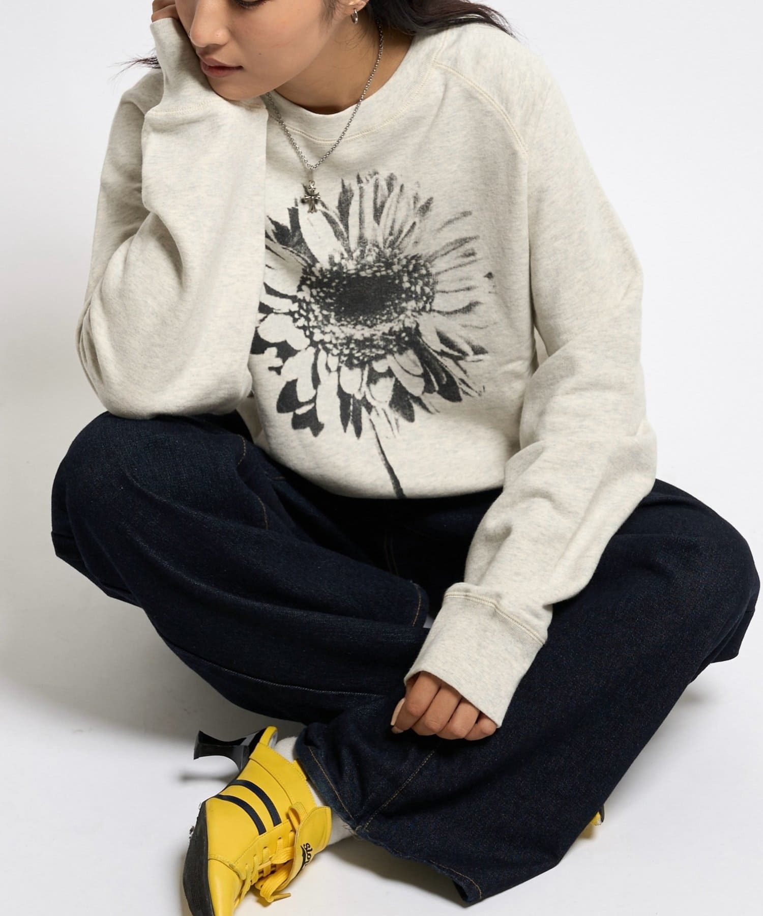 OUTLET(アウトレット) 【WHO'S WHO gallery】Soucreamガーベラスウェット