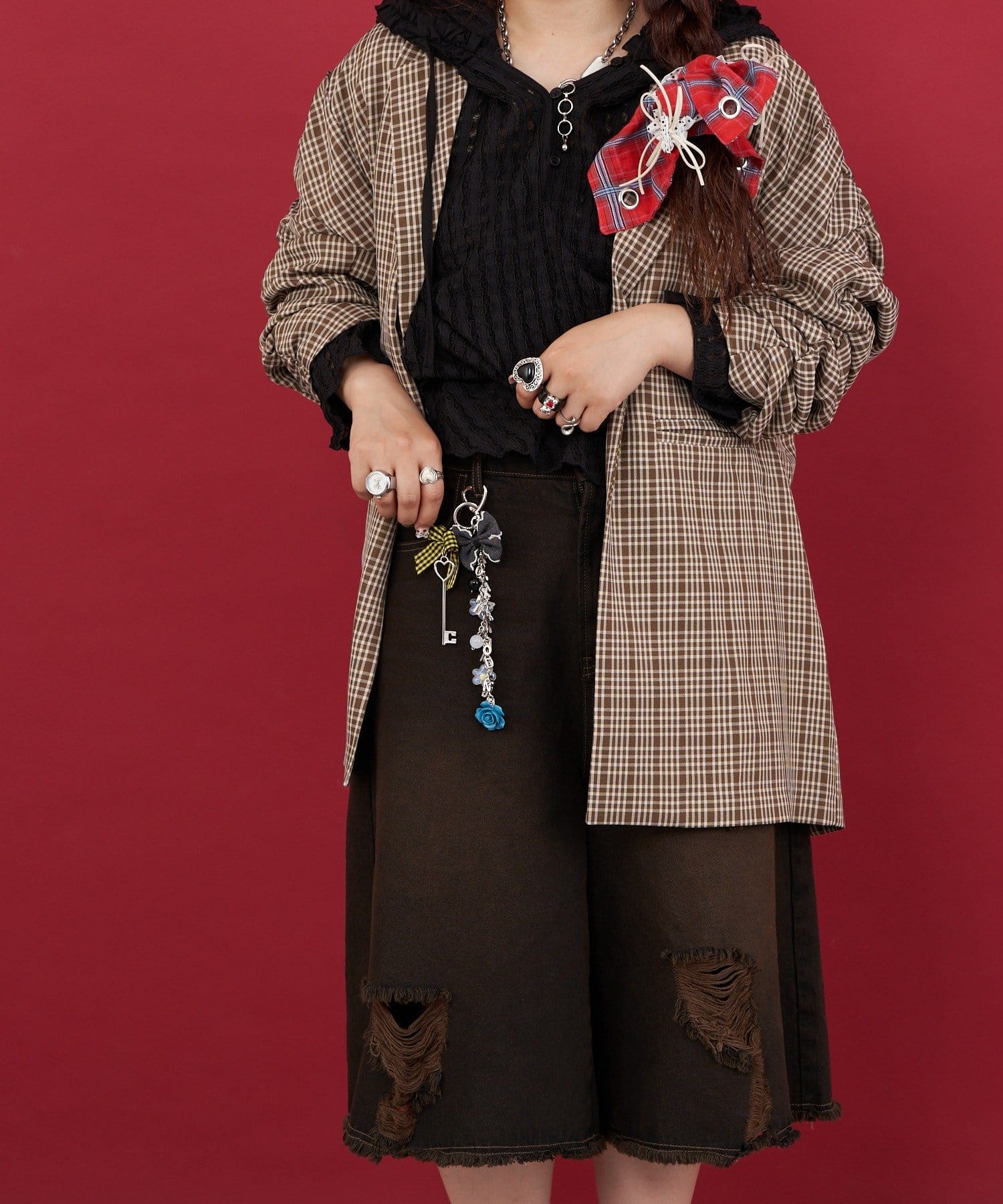 OUTLET(アウトレット) 【Ciaopanic】me＋meアルファベットリボンチャーム