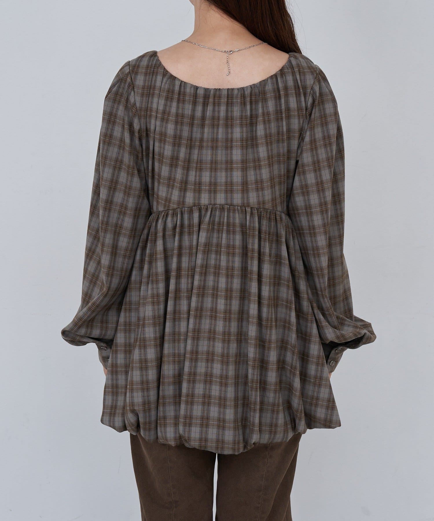 OUTLET(アウトレット) 【Kastane】B スクエアバルーンチュニック