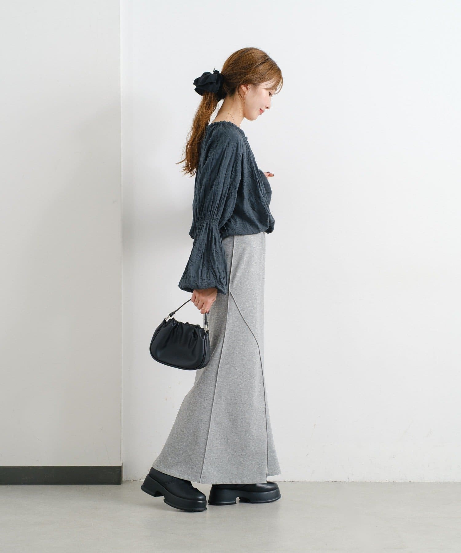 OUTLET(アウトレット) 【Kastane】B キャンディスリーブマルチウェイブラウス