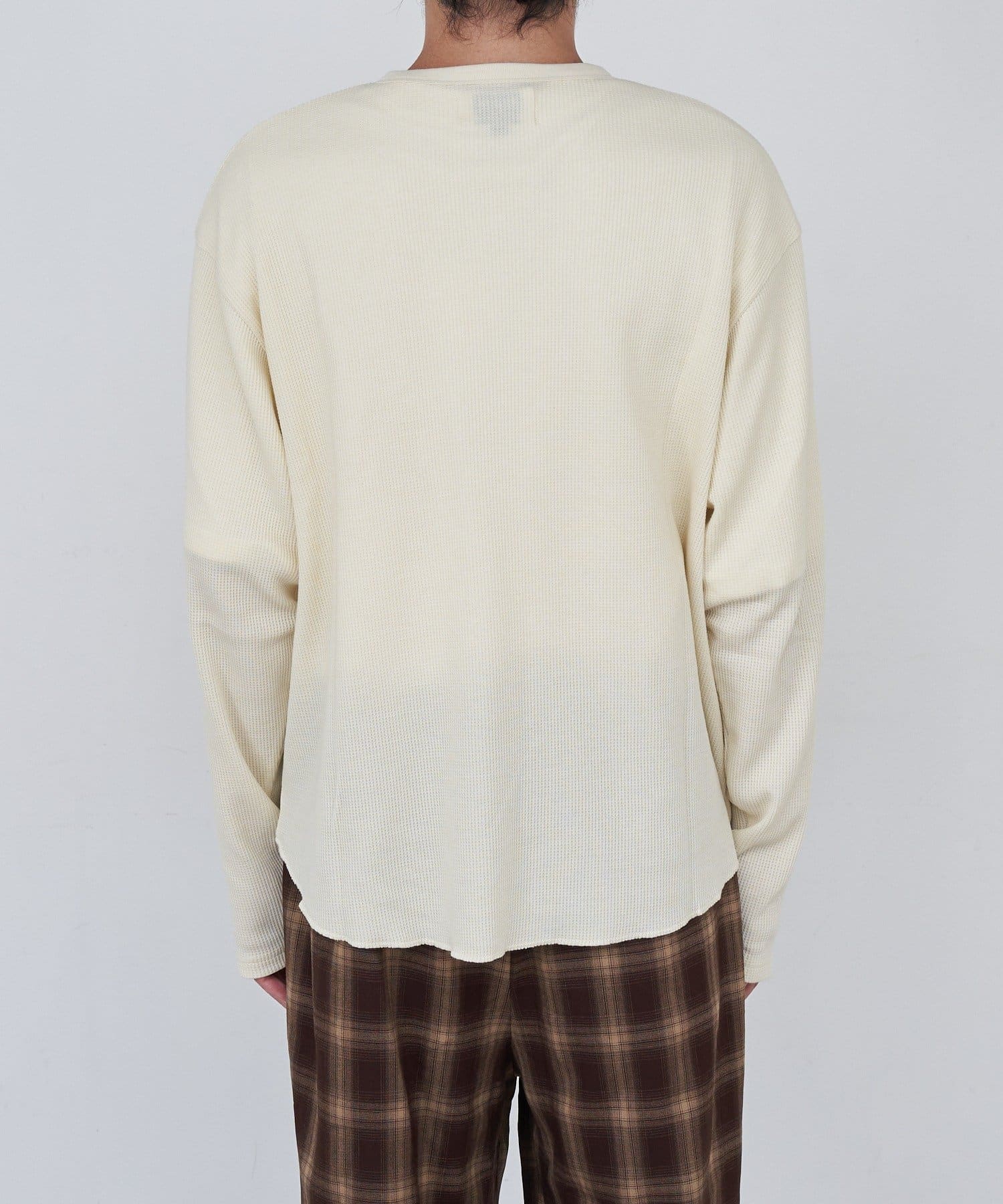 OUTLET(アウトレット) 【Kastane】BM ワッフルラウンドヘンリー